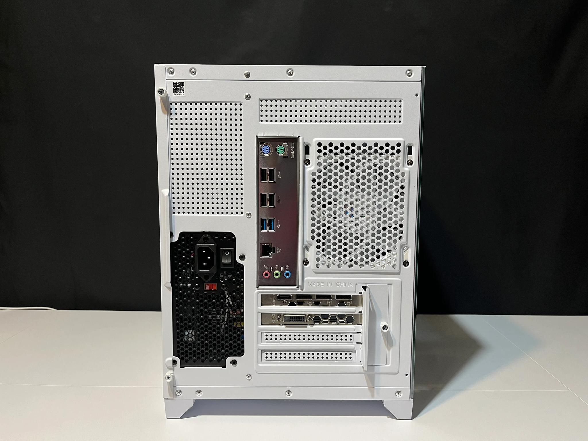 ⬜ White and RGB Gaming PC | Intel Xeon E5-2670 v3 & RX 570