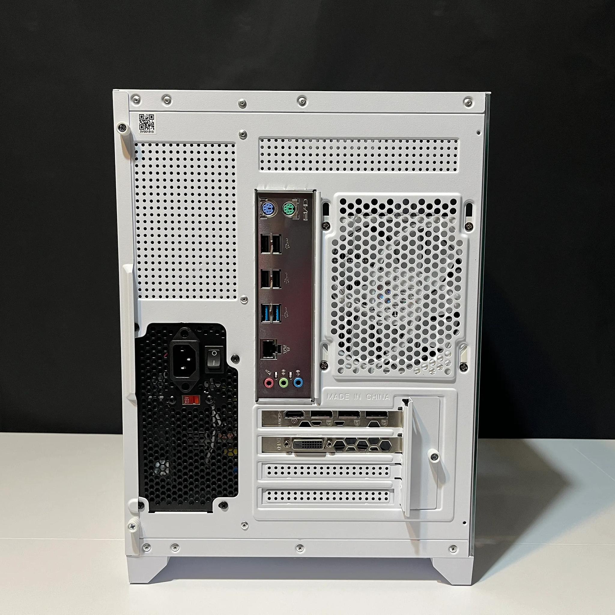 ⬜ White and RGB Gaming PC | Intel Xeon E5-2670 v3 & RX 570