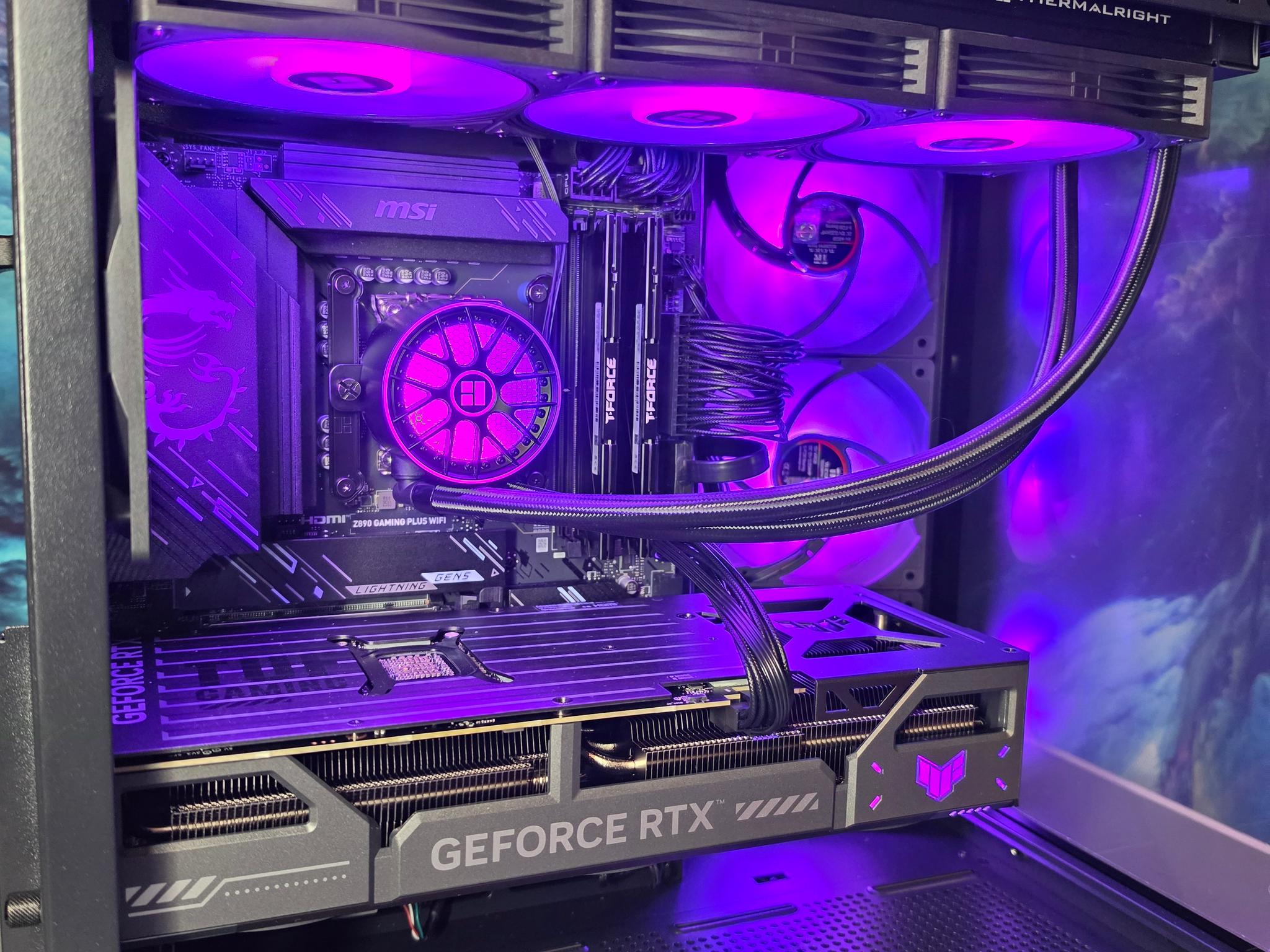 ASUS RTX 5070 12gb + Intel Core Ultra 270k Plus PC Build #78