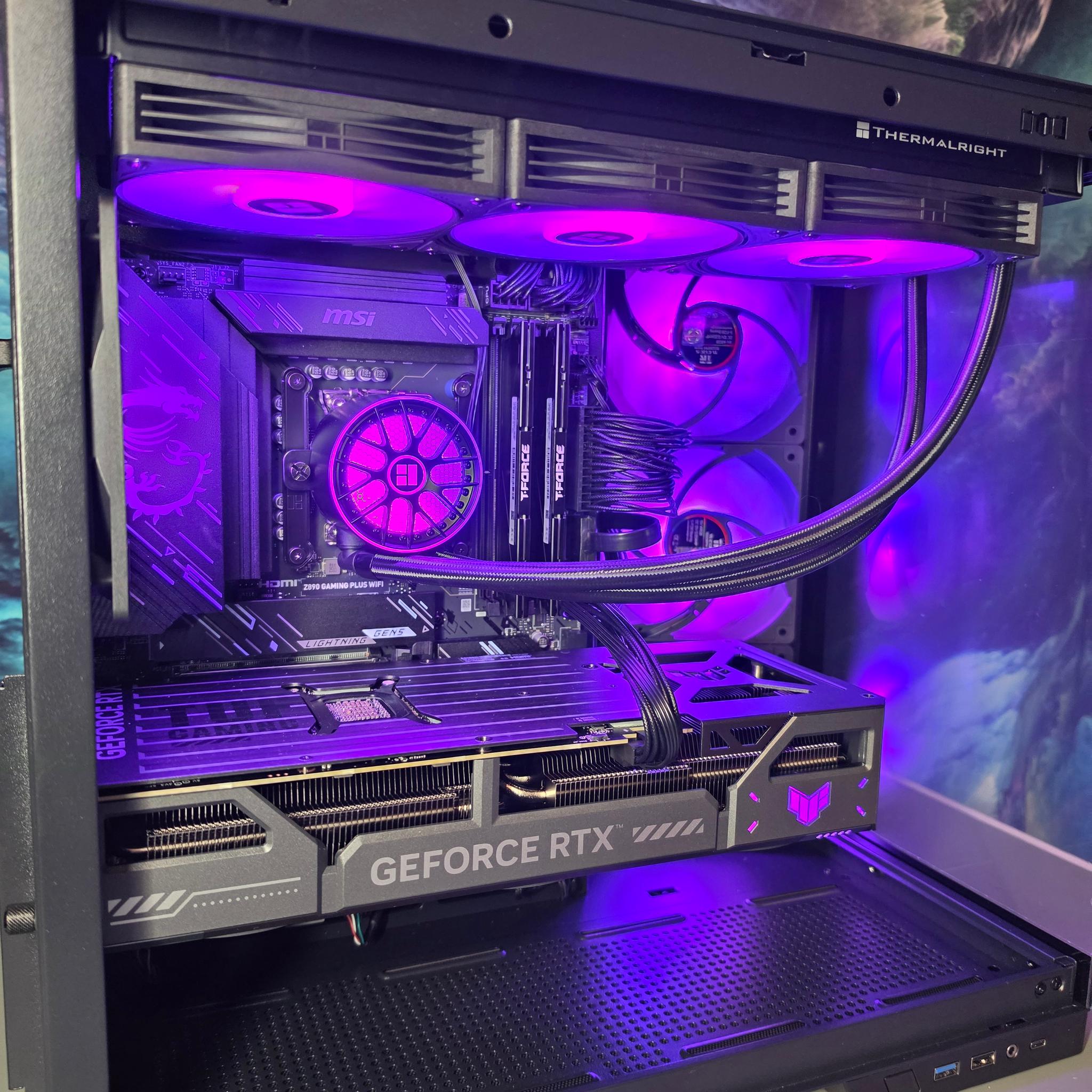 ASUS RTX 5070 12gb + Intel Core Ultra 270k Plus PC Build #78