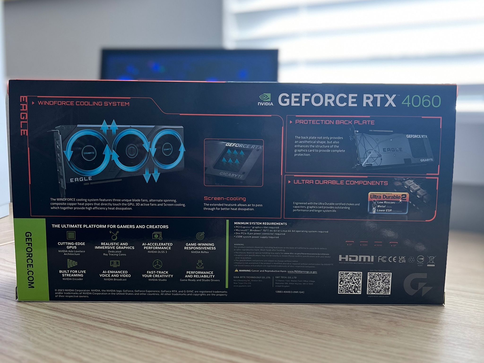 **SUMMER SALE** GIGABYTE - NVIDIA GeForce RTX 4060 EAGLE OC 8GB GDDR6 - GREAT CONDITION