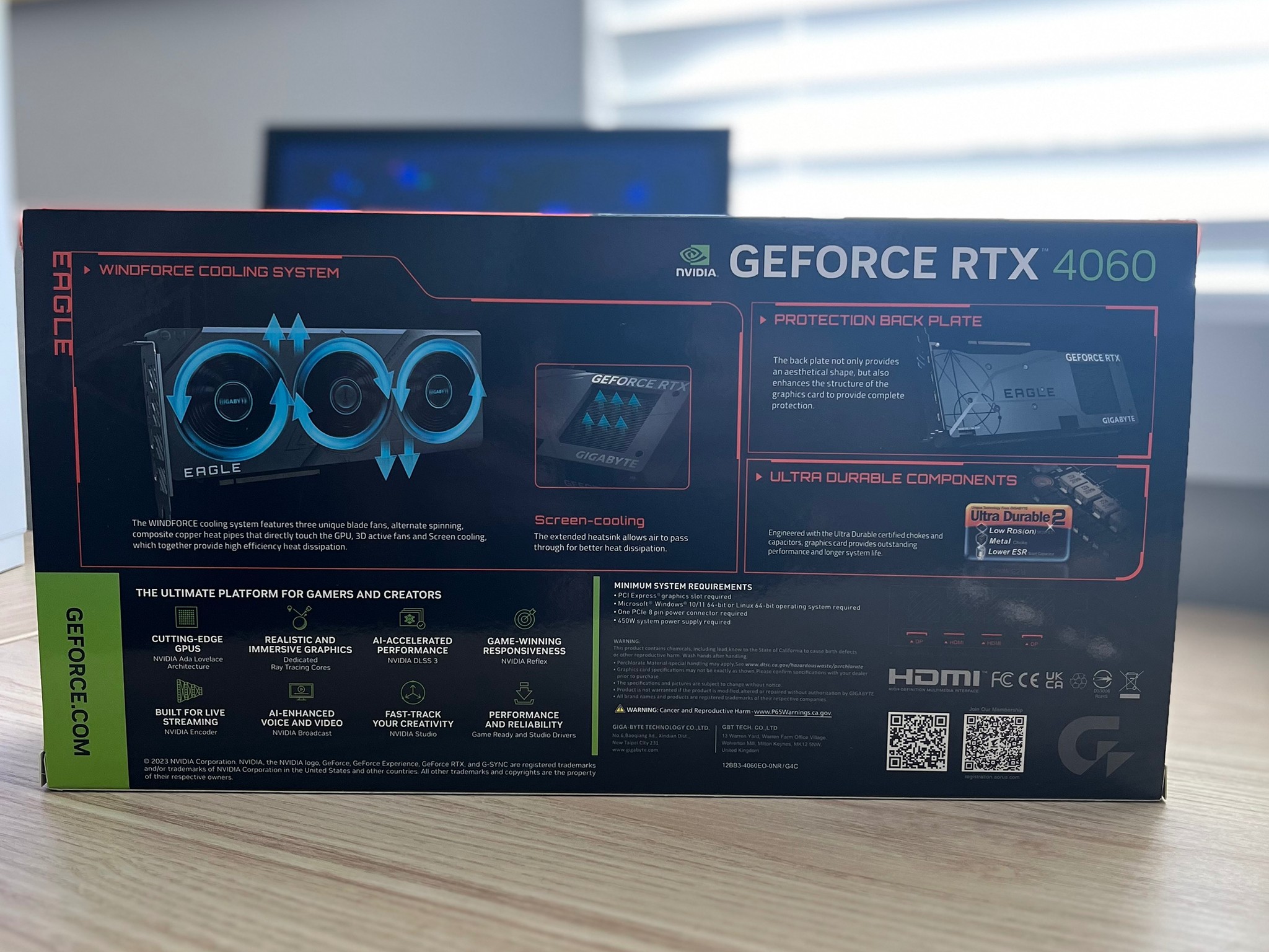 **SUMMER SALE** GIGABYTE - NVIDIA GeForce RTX 4060 EAGLE OC 8GB GDDR6 - GREAT CONDITION