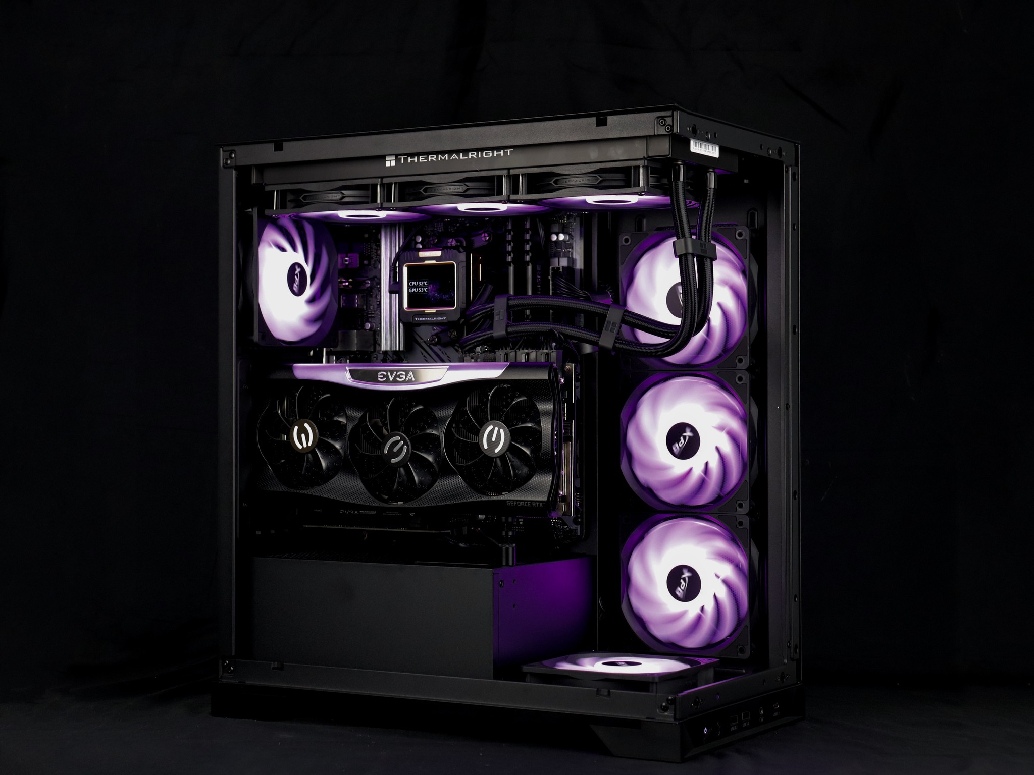 🧨♟️Obsidian Void V3- 1440P Gaming PC | RTX 3080, Ryzen 9 3900X, 32GB RAM, 1TB NVMe SSD |🧨♟️