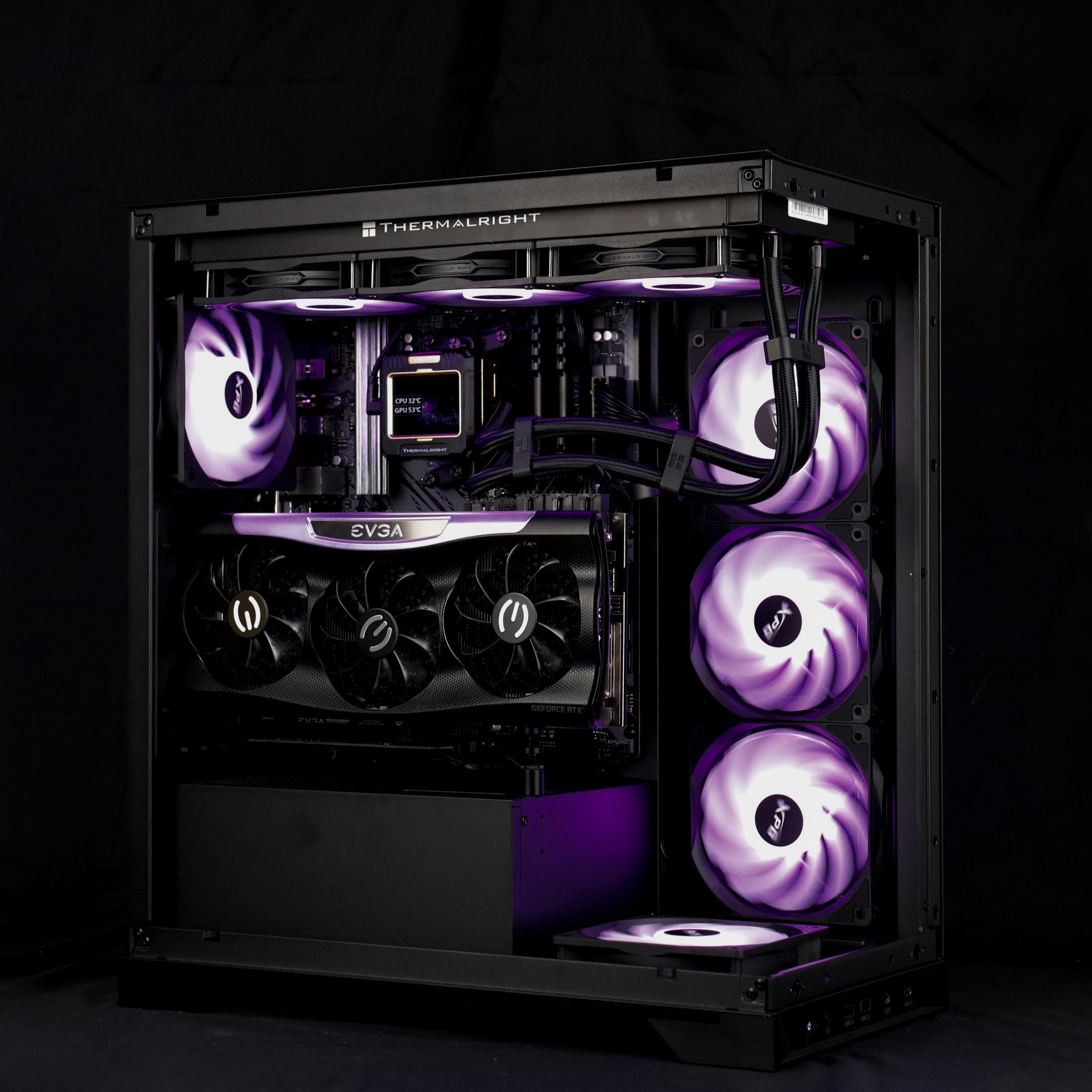 🧨♟️Obsidian Void V3- 1440P Gaming PC | RTX 3080, Ryzen 9 3900X, 32GB RAM, 1TB NVMe SSD |🧨♟️