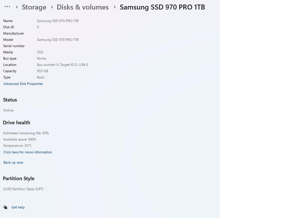 Samsung 970 Pro