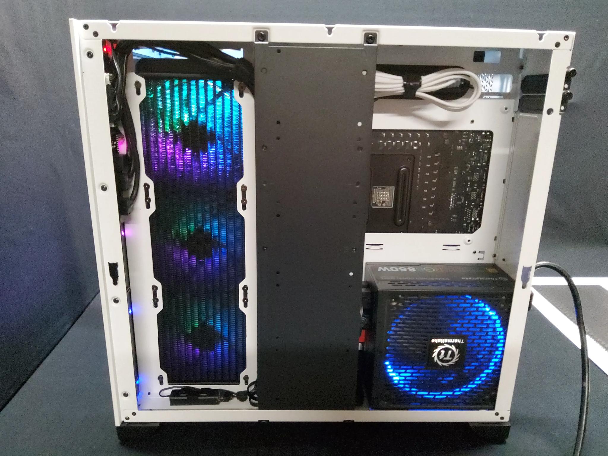 🌊WATERFORCE🌊3080 32GB RYZEN 7 5700X3D 3YR WARRANTY FULL LIQUID COOLING DUAL CHAMBER PHANTEC CASE
