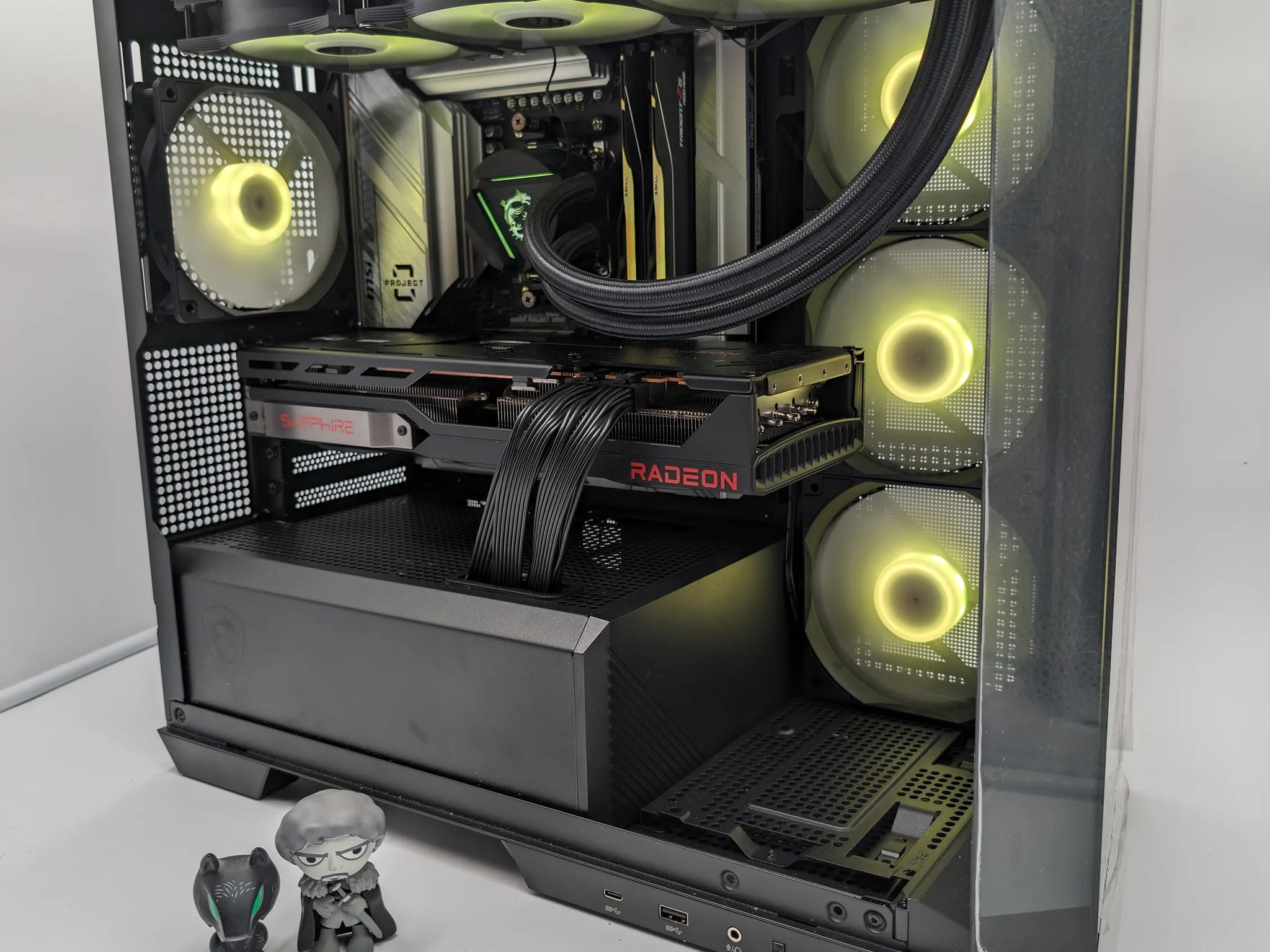 🟥 RUBY ZERO 🟥 MSI Project Zero - AMD Ryzen 7600x - AMD 7900 XT - 32GB DDR5 - 1TB - 1440p/4k System