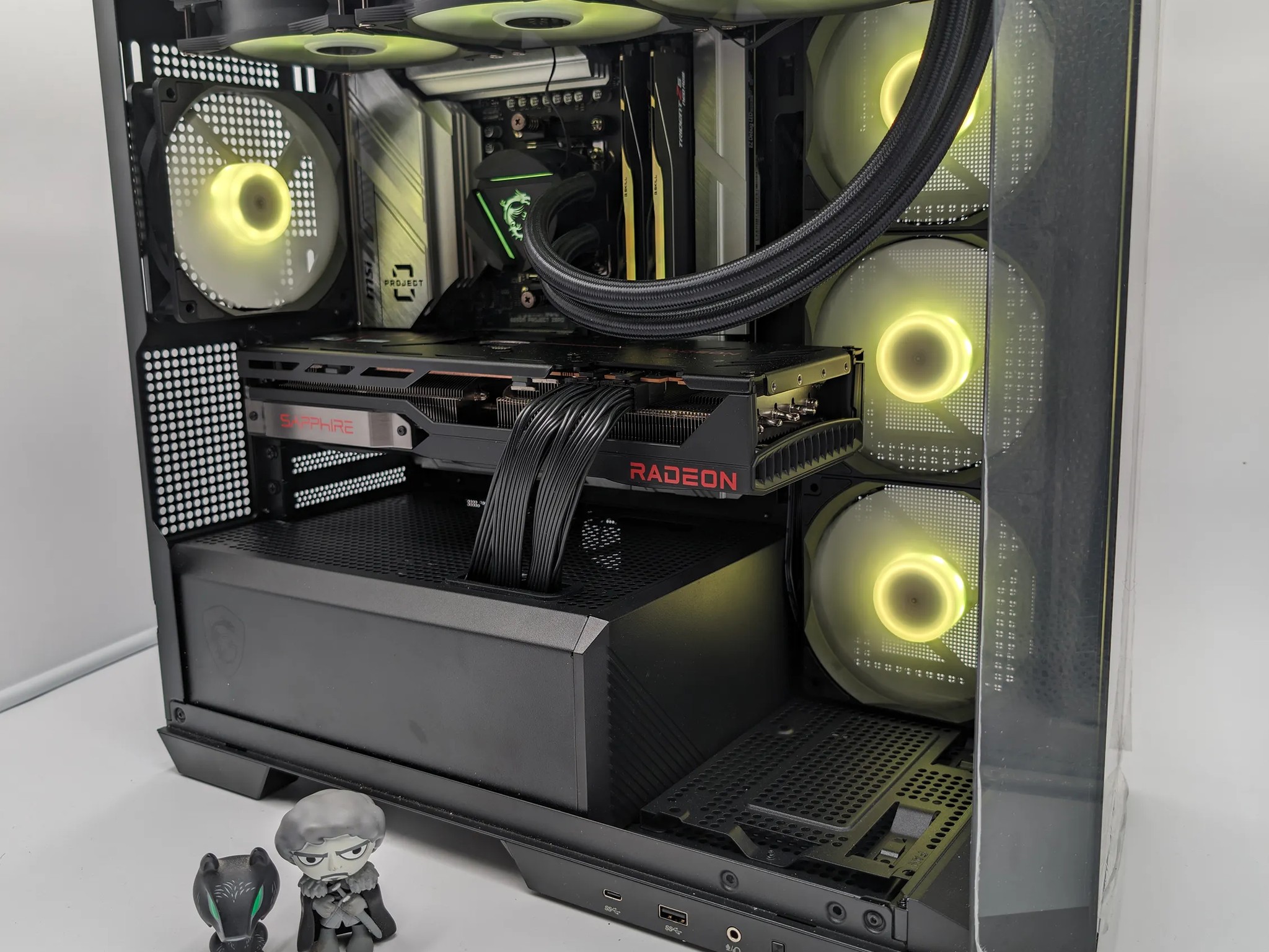 🟥 RUBY ZERO 🟥 MSI Project Zero - AMD Ryzen 7600x - AMD 7900 XT - 32GB DDR5 - 1TB - 1440p/4k System