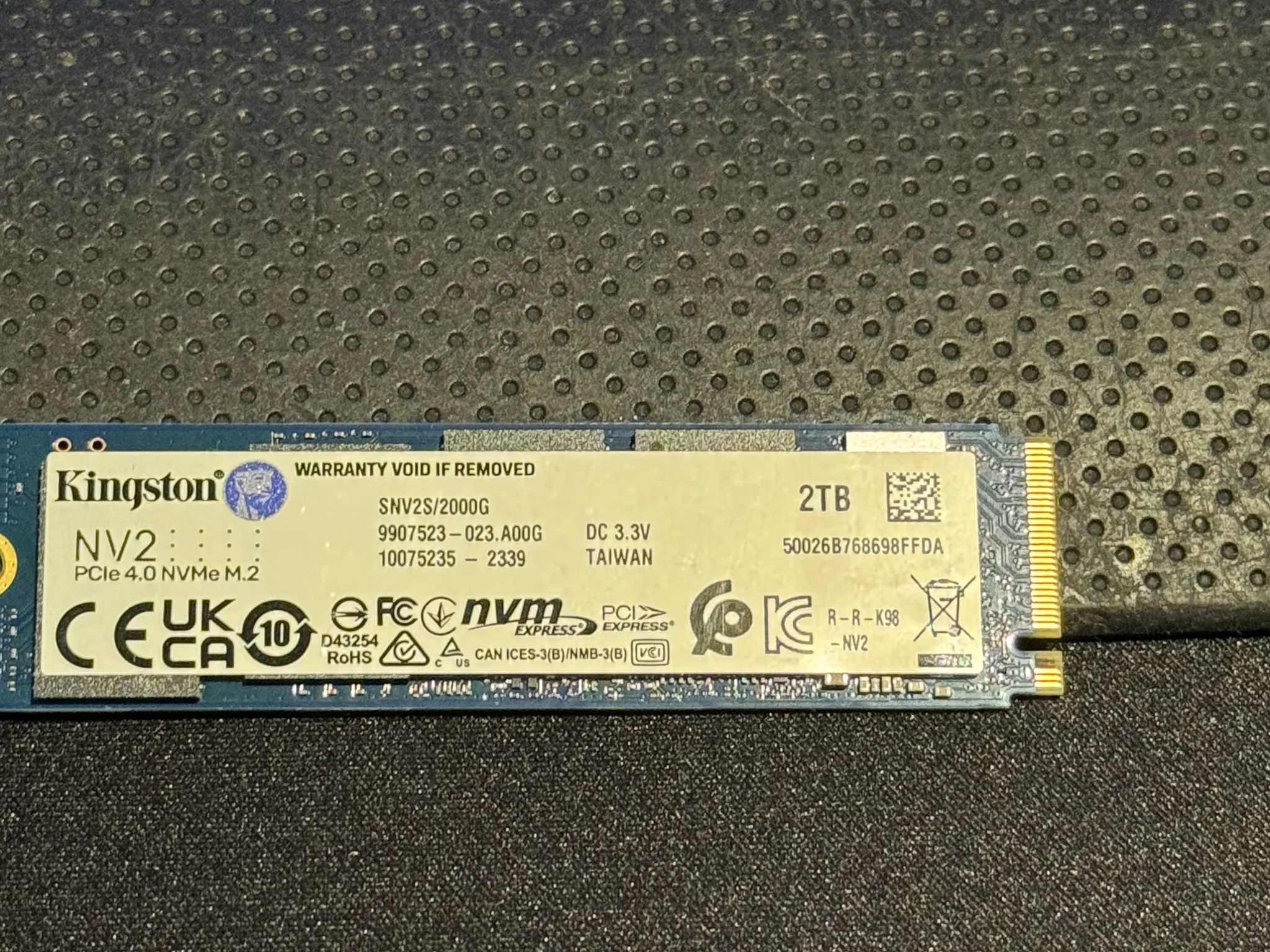 Kingston NV2 2TB M.2 PCIe 4.0 Gen