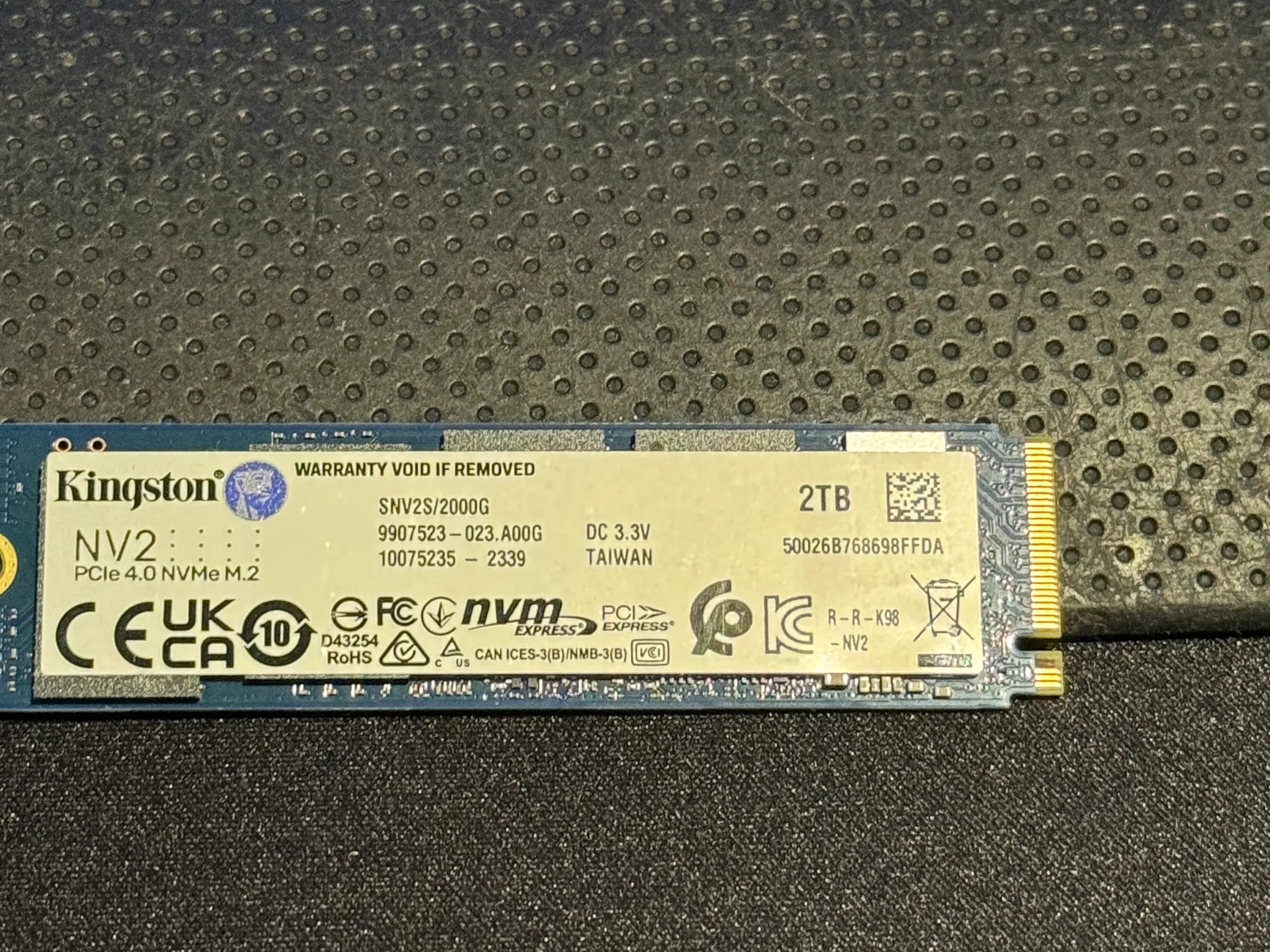 Kingston NV2 2TB M.2 PCIe 4.0 Gen