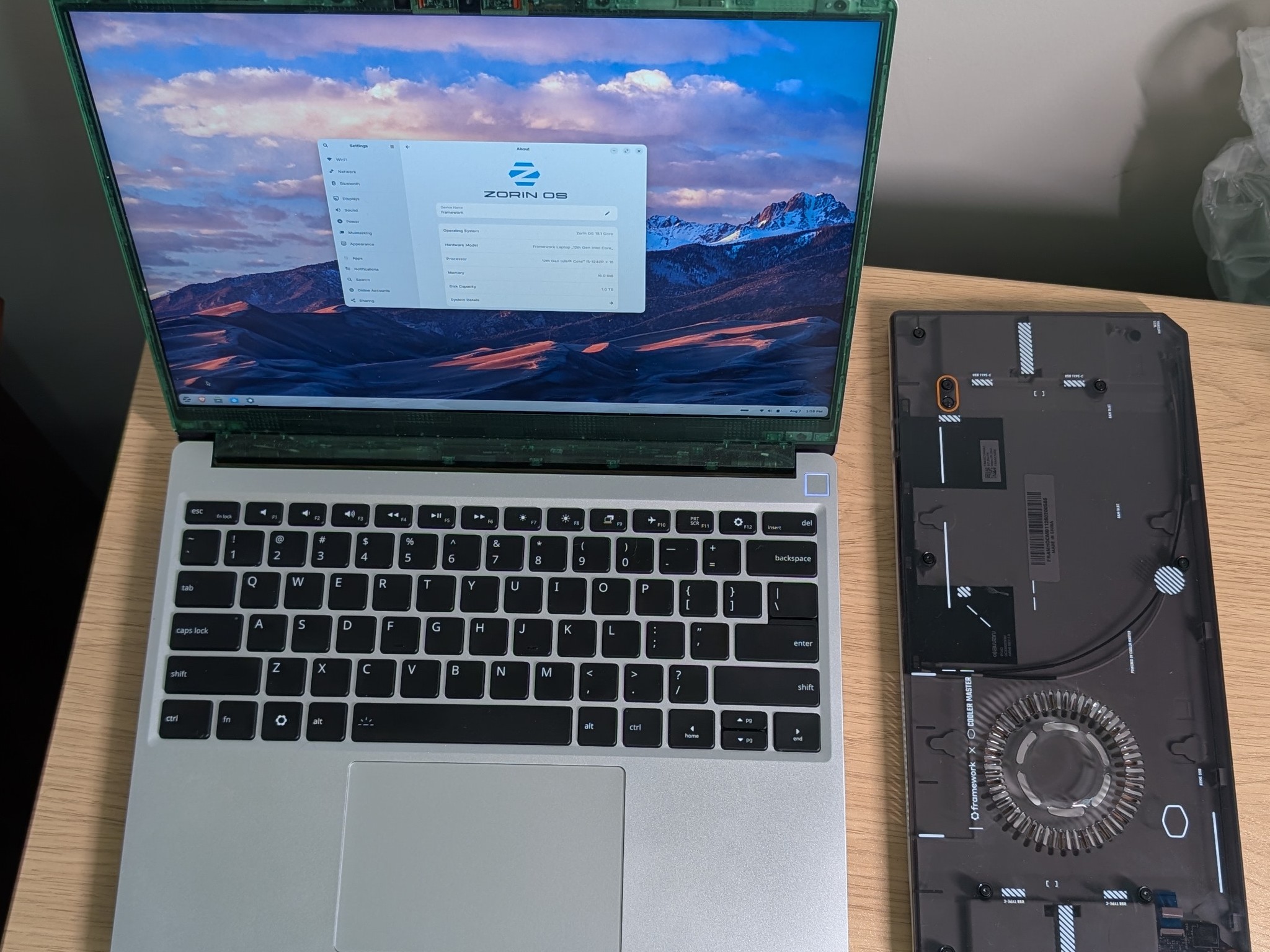Preconfigured Zorin OS on Framework 13