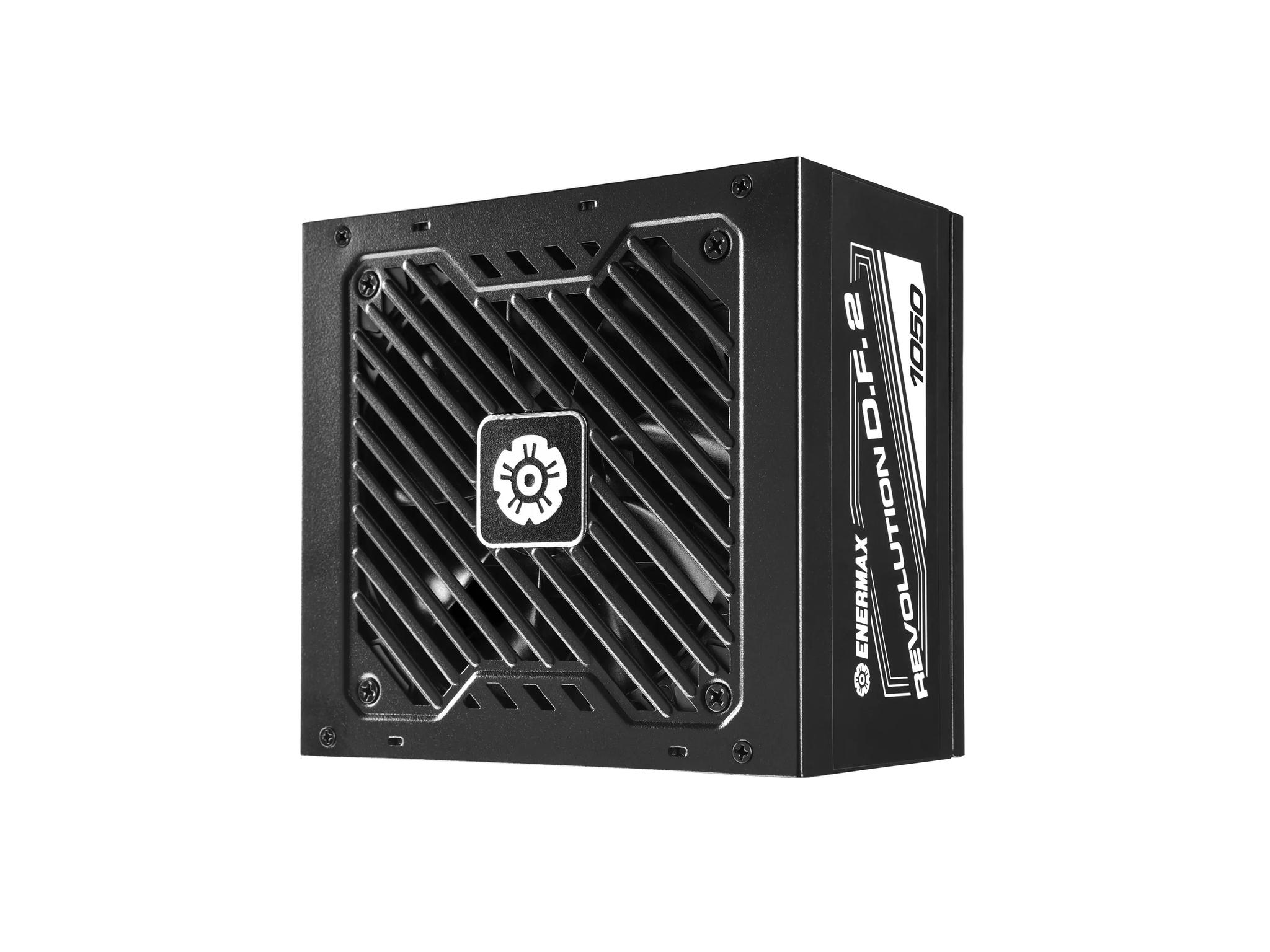 Enermax Revolution D.F. 2 ATX 3.0 & PCIe 5.0 Compliant 80+ Gold 1050W Full Modular Power Supply