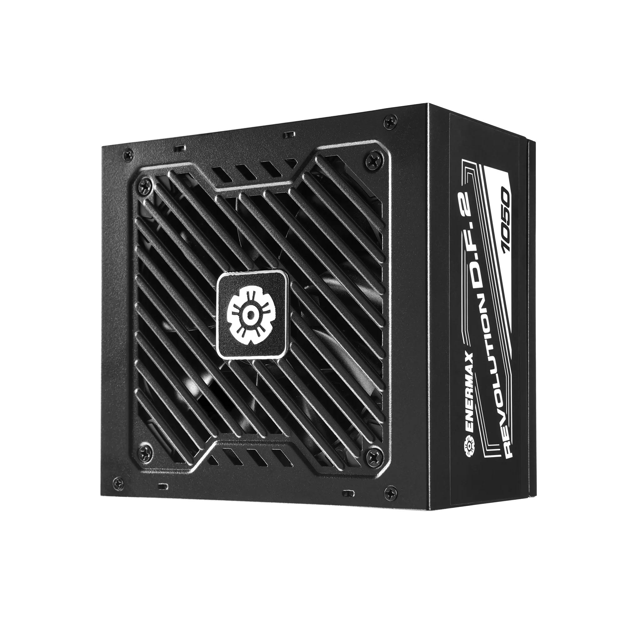 Enermax Revolution D.F. 2 ATX 3.0 & PCIe 5.0 Compliant 80+ Gold 1050W Full Modular Power Supply