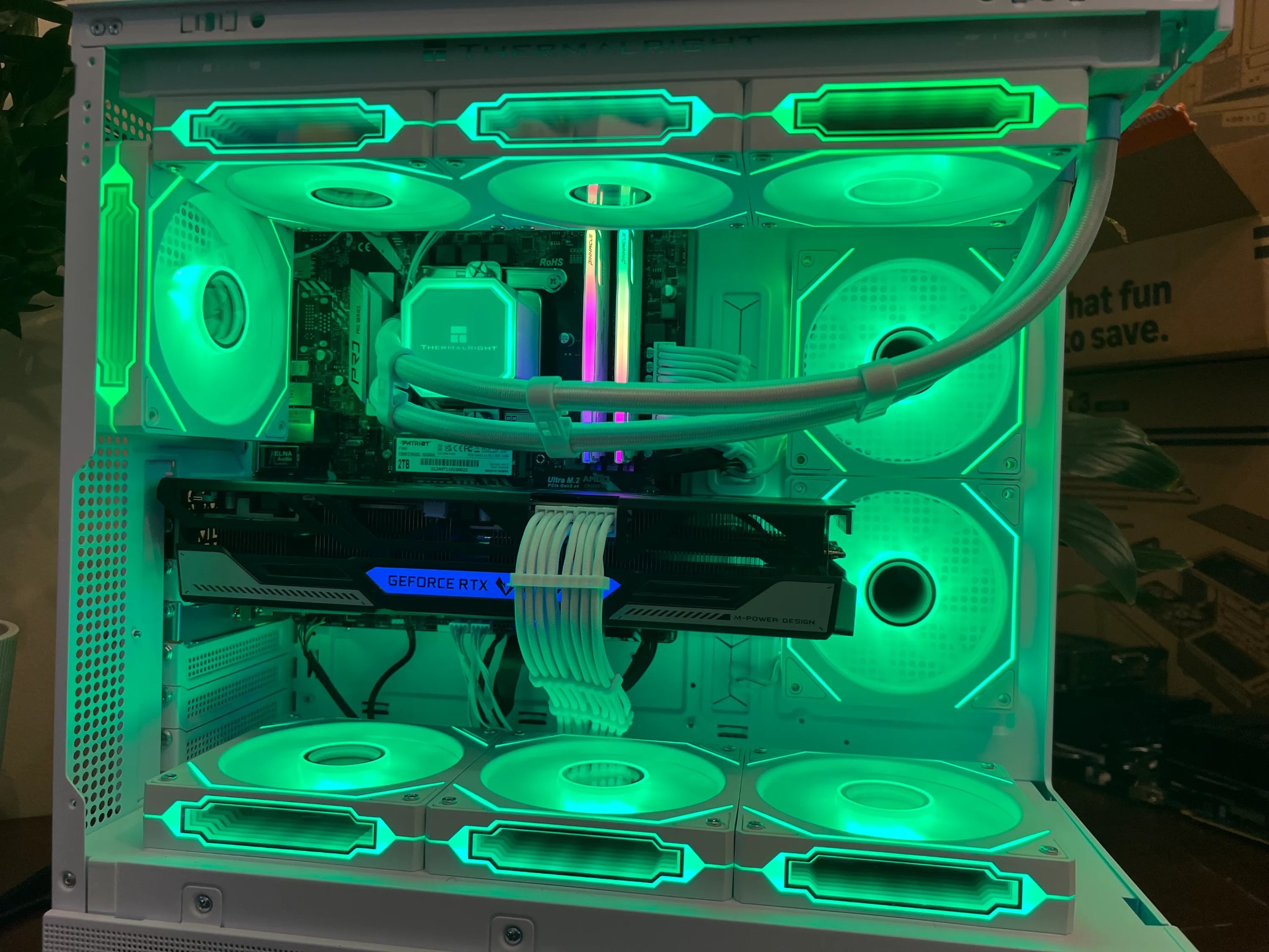 Water Cooled Gaming PC Intel I7, Nvidia RTX 3080 10gb, 3TB Storage, 32GB RAM, WINDOWS 11