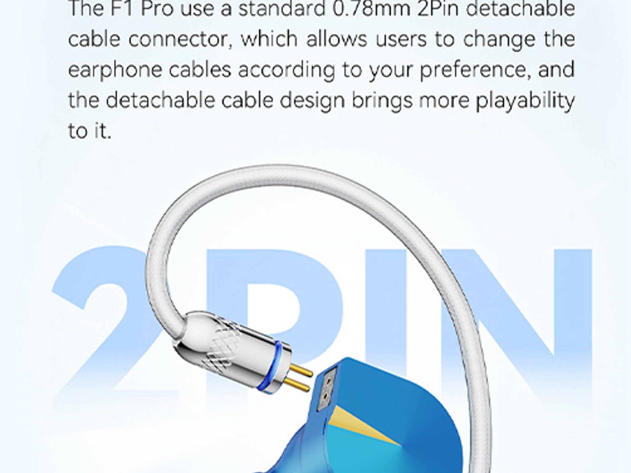 BNIB NiceHCK F1 Pro 14.2mm Planar Driver in-Ear Monitors (3.5mm variant)