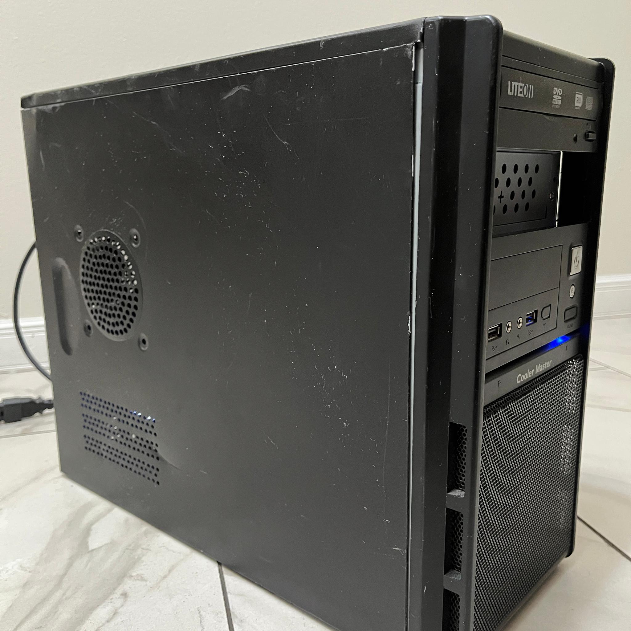 RTX 2060, Intel i3-10100, 16GB RAM, 1.2TB Storage, Gaming PC w/ Wi-Fi & BT (Scratch & Dent Case)