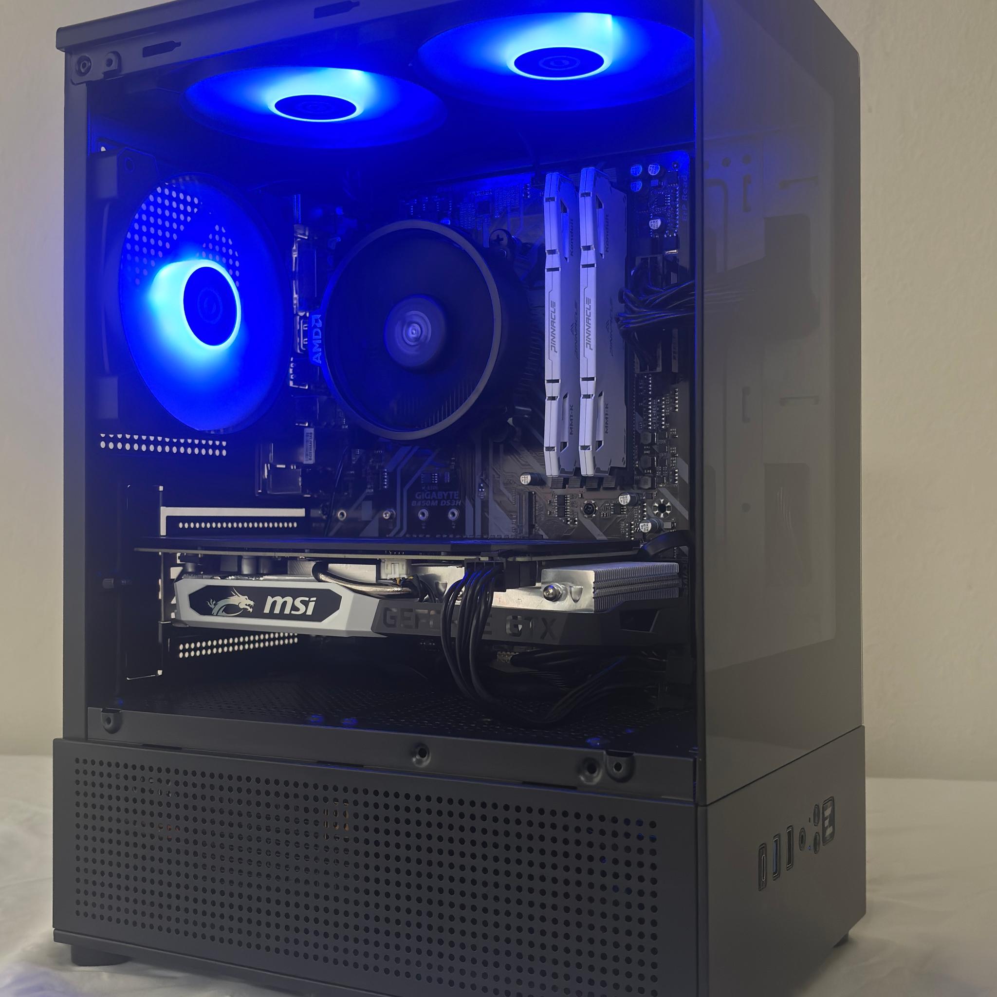 ❤️ Ryzen 5 2600 + GTX 1660 TI Budget Gaming PC | 16GB RAM | Win 11 Activated | 500GB SSD ❤️