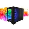 SALE: RTX 2080 + Ryzen 5 5500 + 16GBs DDR4 RAM + 1TB SSD + 3 Fans ( Black RGB Gaming PC )