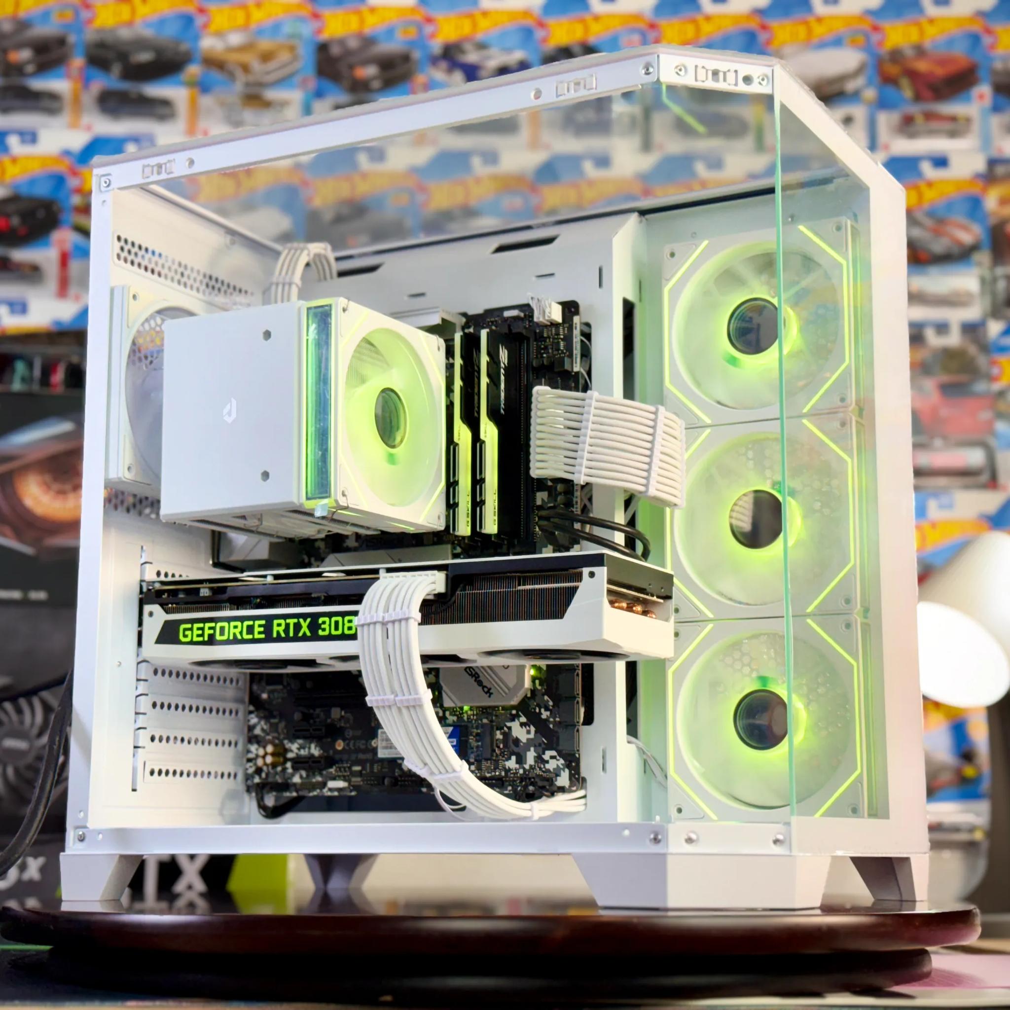 ❄️ SNOW - RTX 3080 Gaming PC ❄️