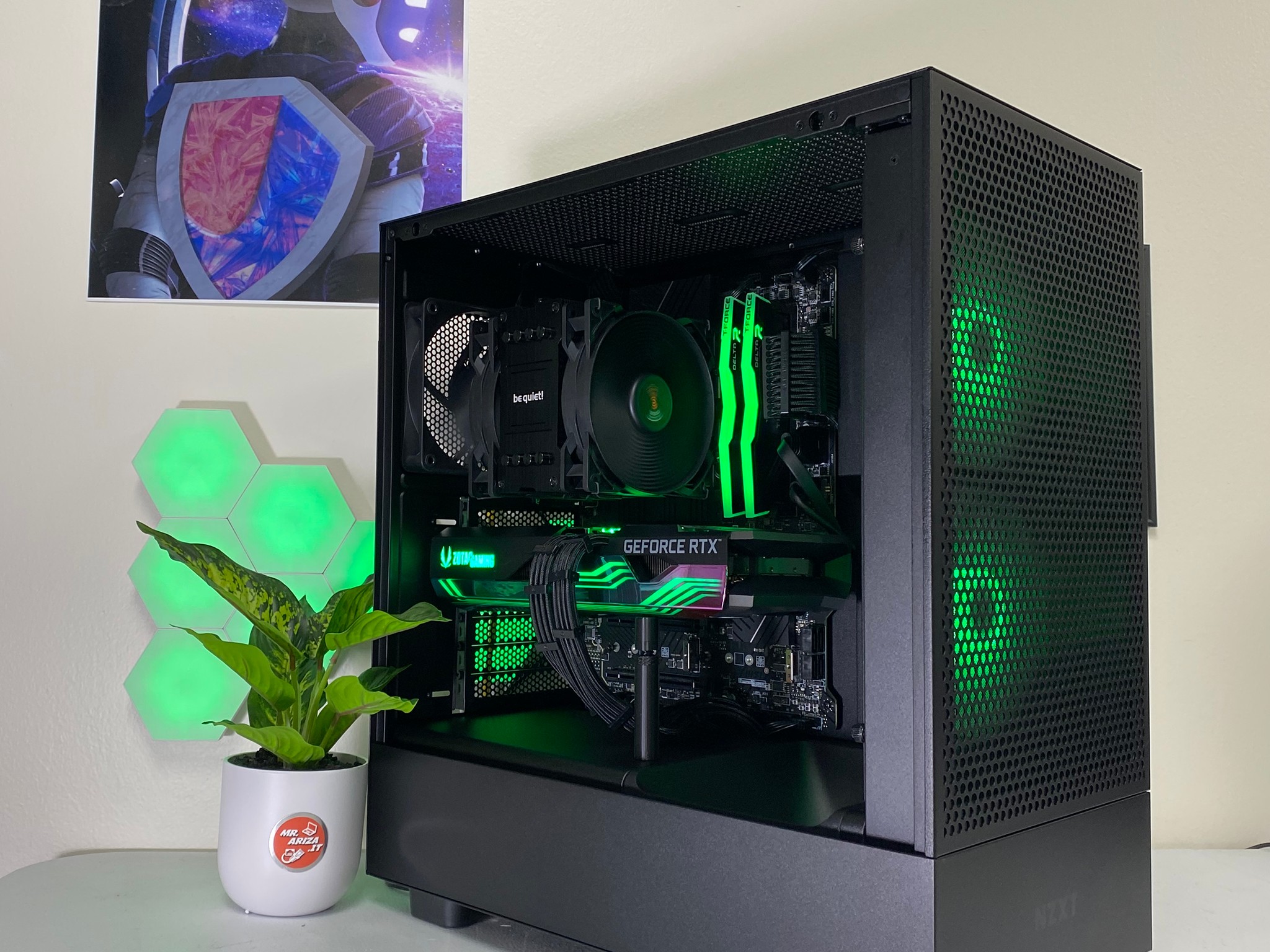 🌌i5-12600KF/32GB/1TB/RTX 3070 🌌 Galactic Forge" Gaming PC 🌌