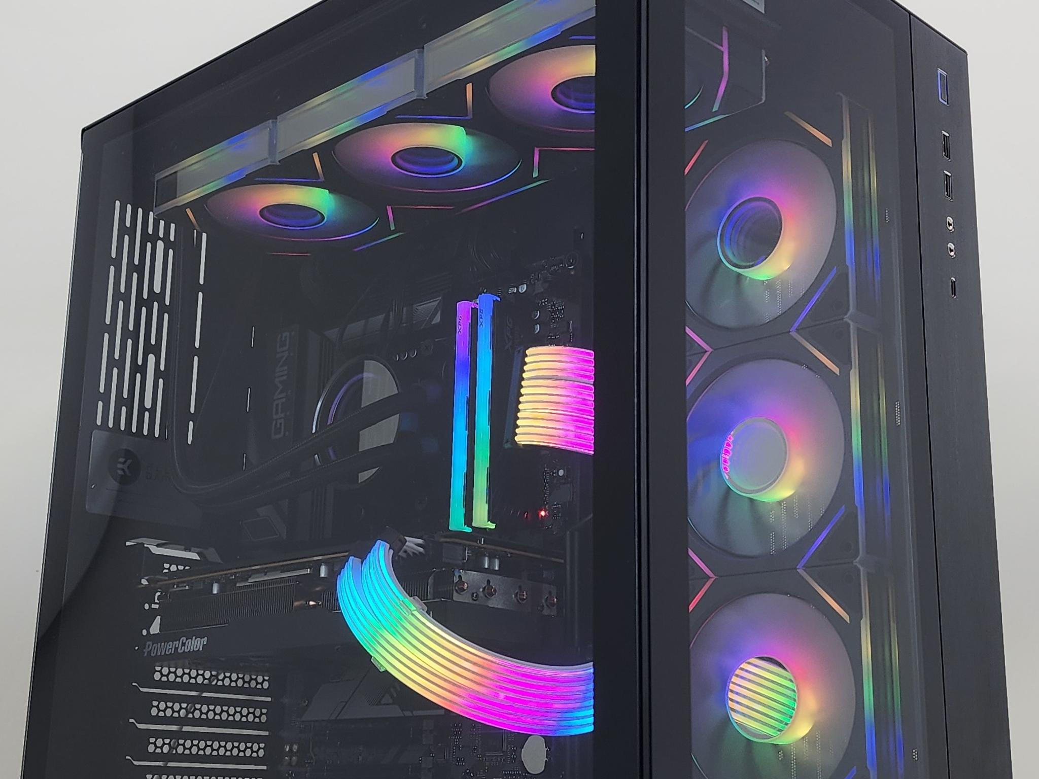 Gaming PC Ryzen 7 7800X3D 32GB RAM 1TB SSD RX 7800 XT 16GB Windows 11 Computer