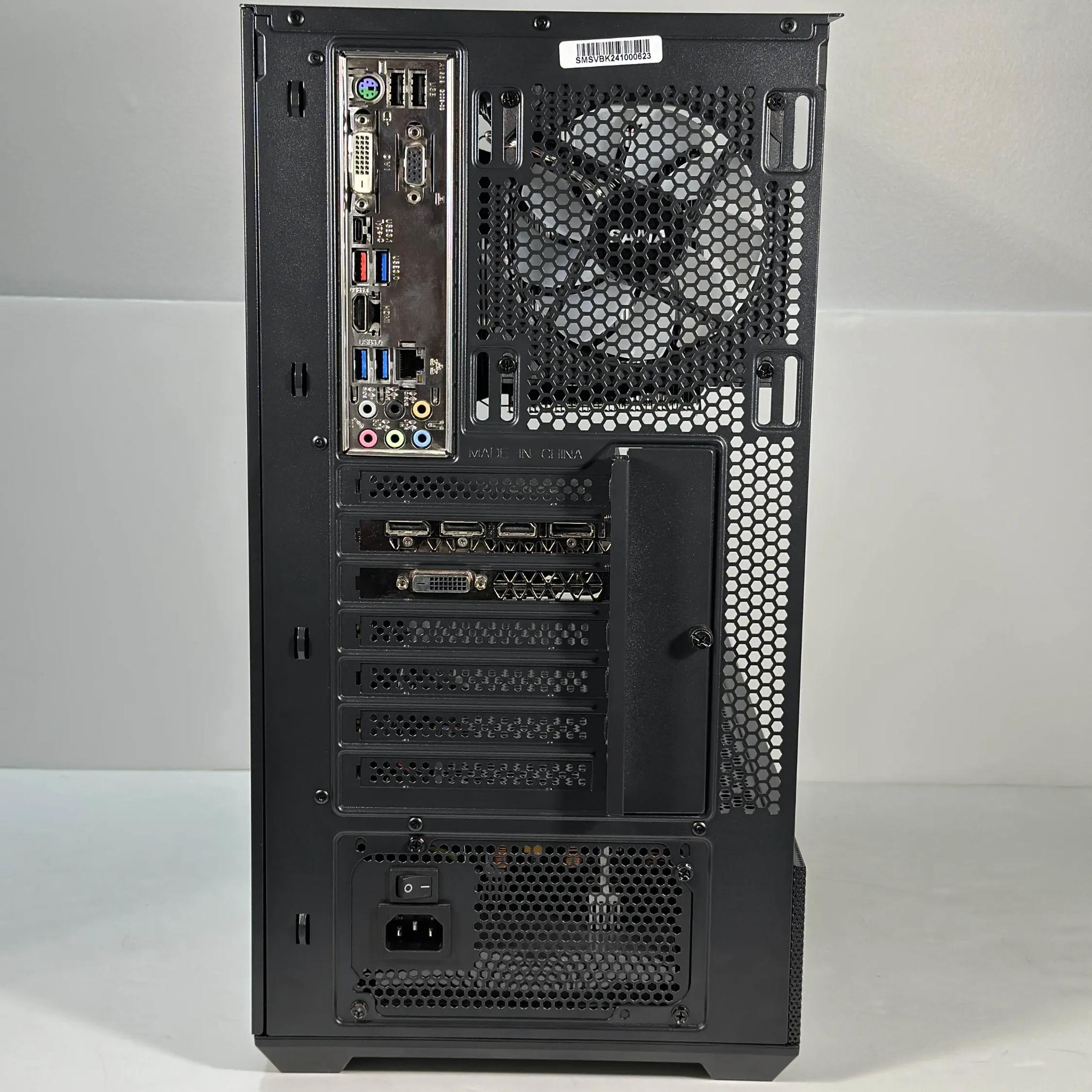 Intel i5-7400 | GTX 1060 3GB | 32GB RAM | 480GB SSD | WIFI | 1080p Black Gaming PC