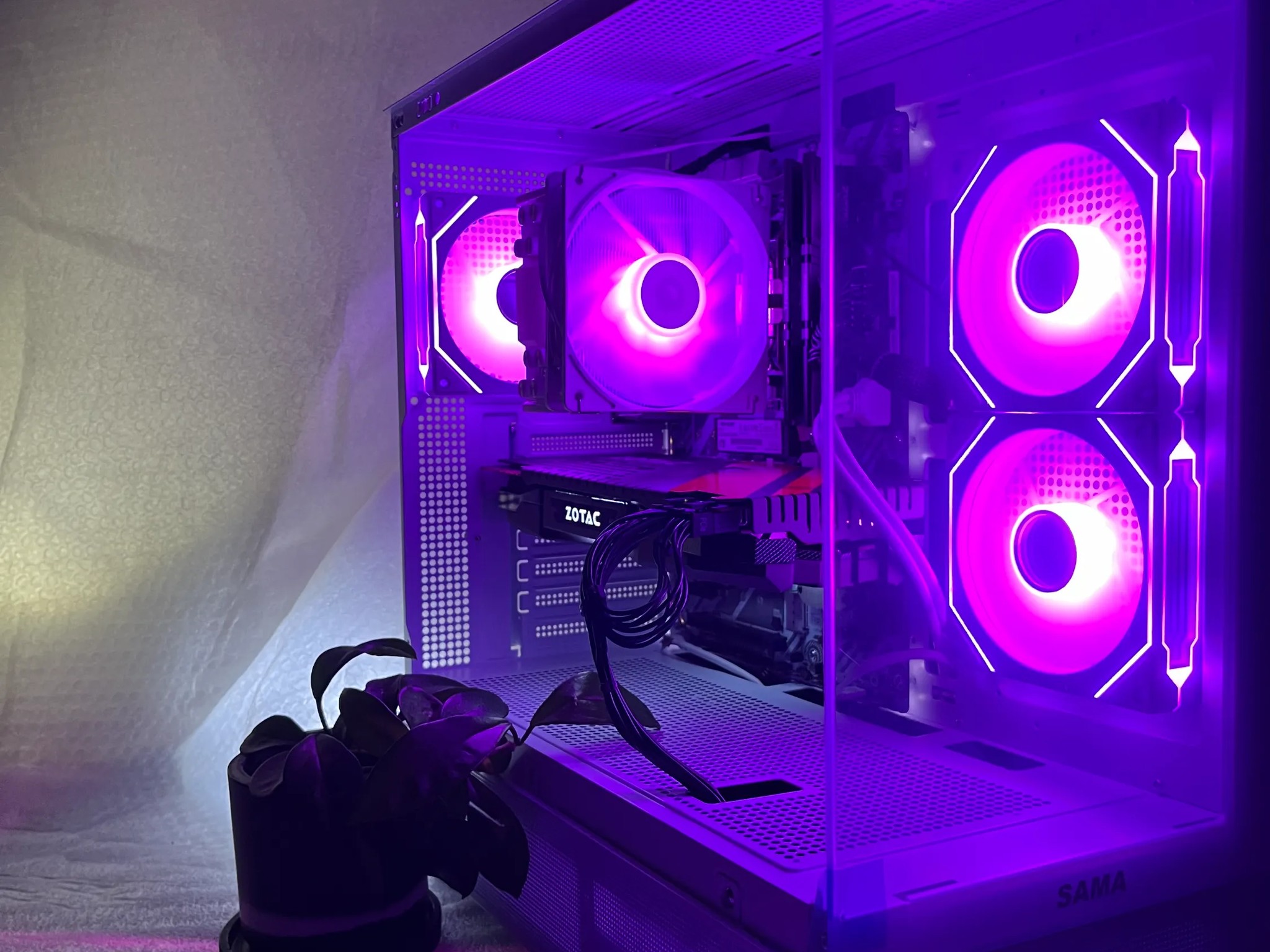 CUSTOM WHITE GAMING PC! (RYZEN 5 5500+NVIDIA GTX 1070) 100FPS BLACKOPS 6 FORTNITE VALORANT