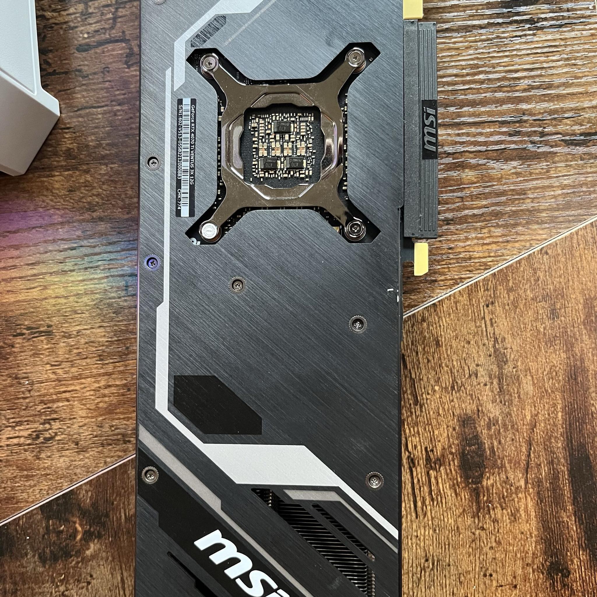 MSI Ventus GeForce RTX 4070 Ti 12GB