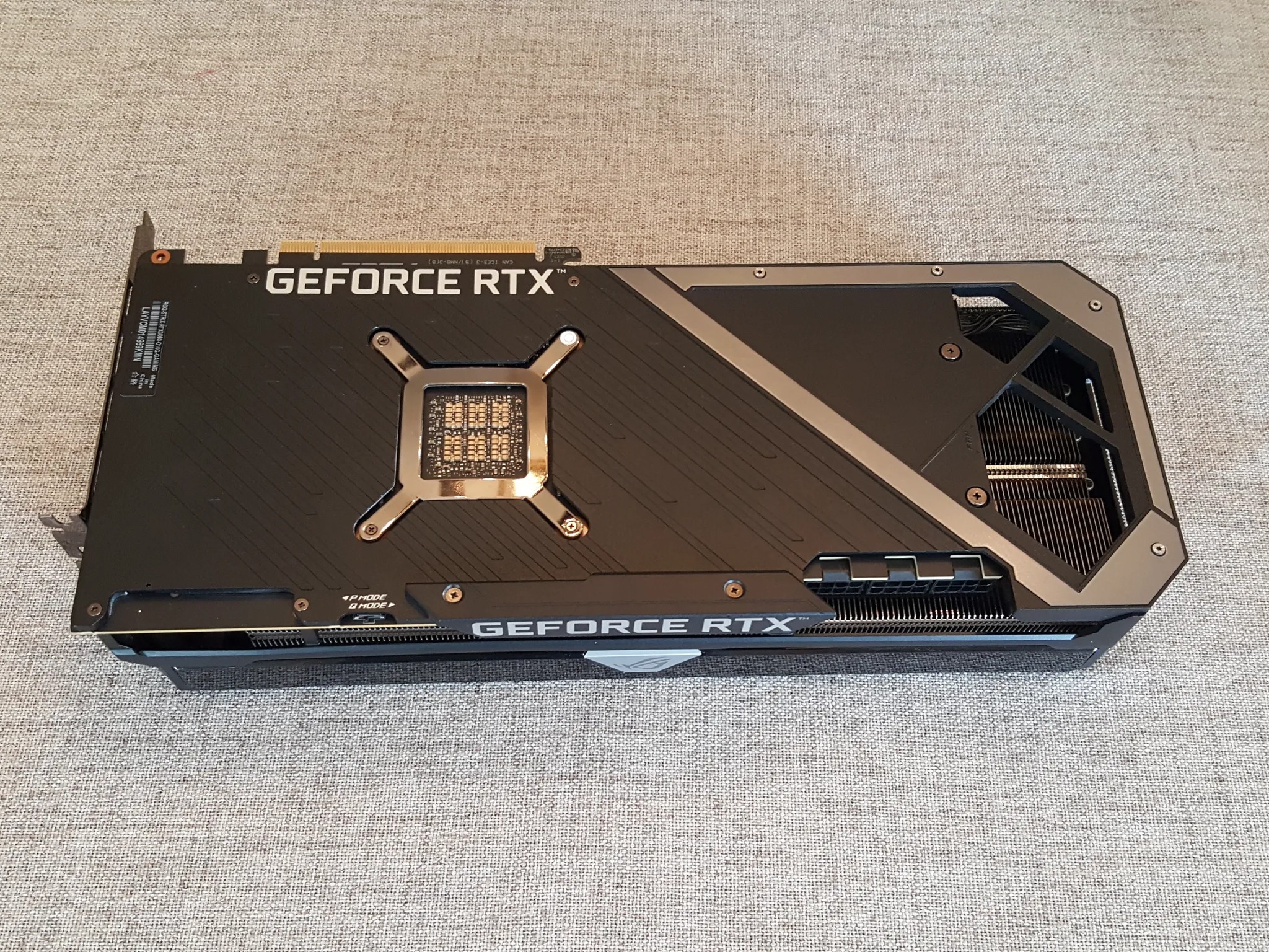 Nvidia RTX 3080 10GB ASUS ROG STRIX