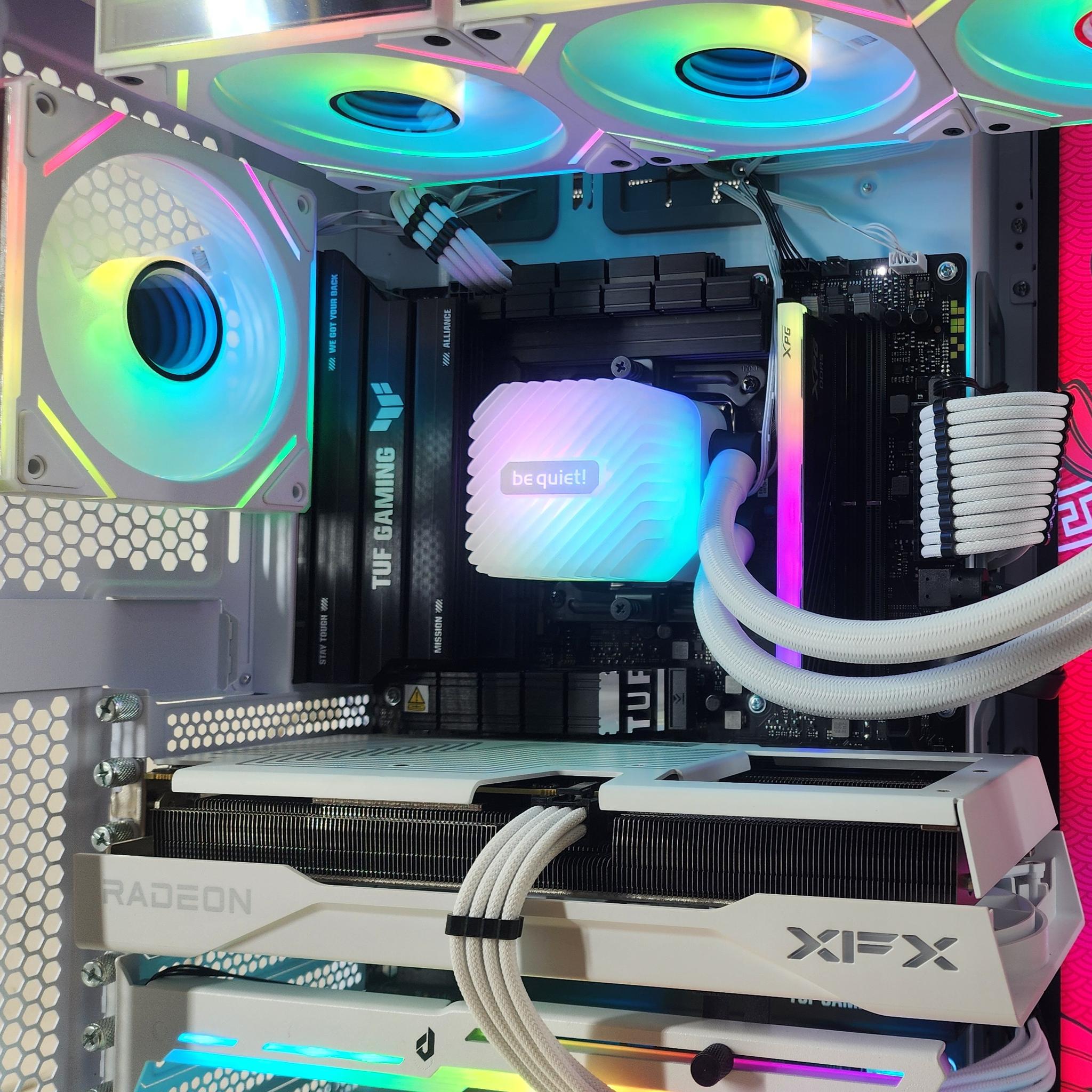 Gaming PC Ultra 7 265KF 16GB RAM 1TB SSD RX 9060 XT 16GB Windows 11 Computer