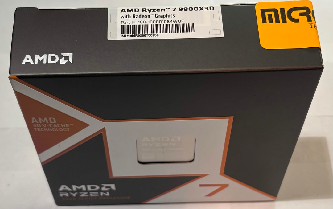 AMD Ryzen 7 9800X3D | Jawa