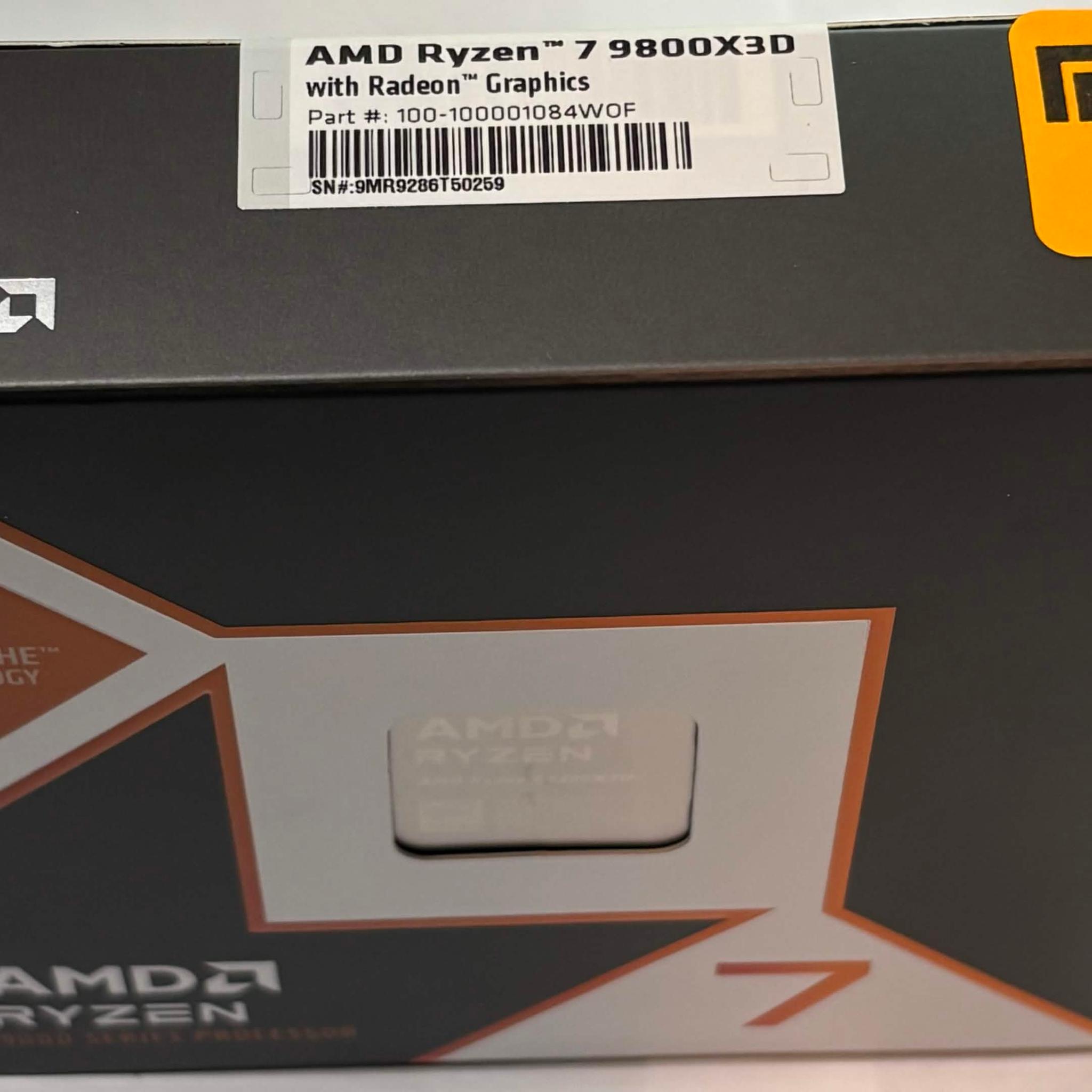 AMD Ryzen 7 9800X3D