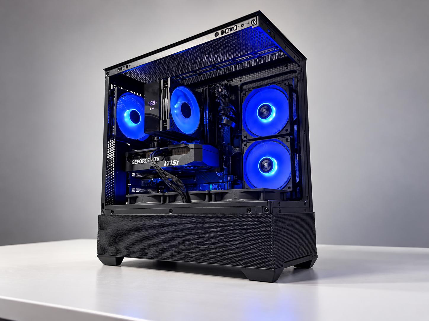 NIGHTFALL 5070 | Ryzen 7 8700F | RTX 5070 | 32GB DDR5 | 4TB SSD use to be a workstation OR gamer