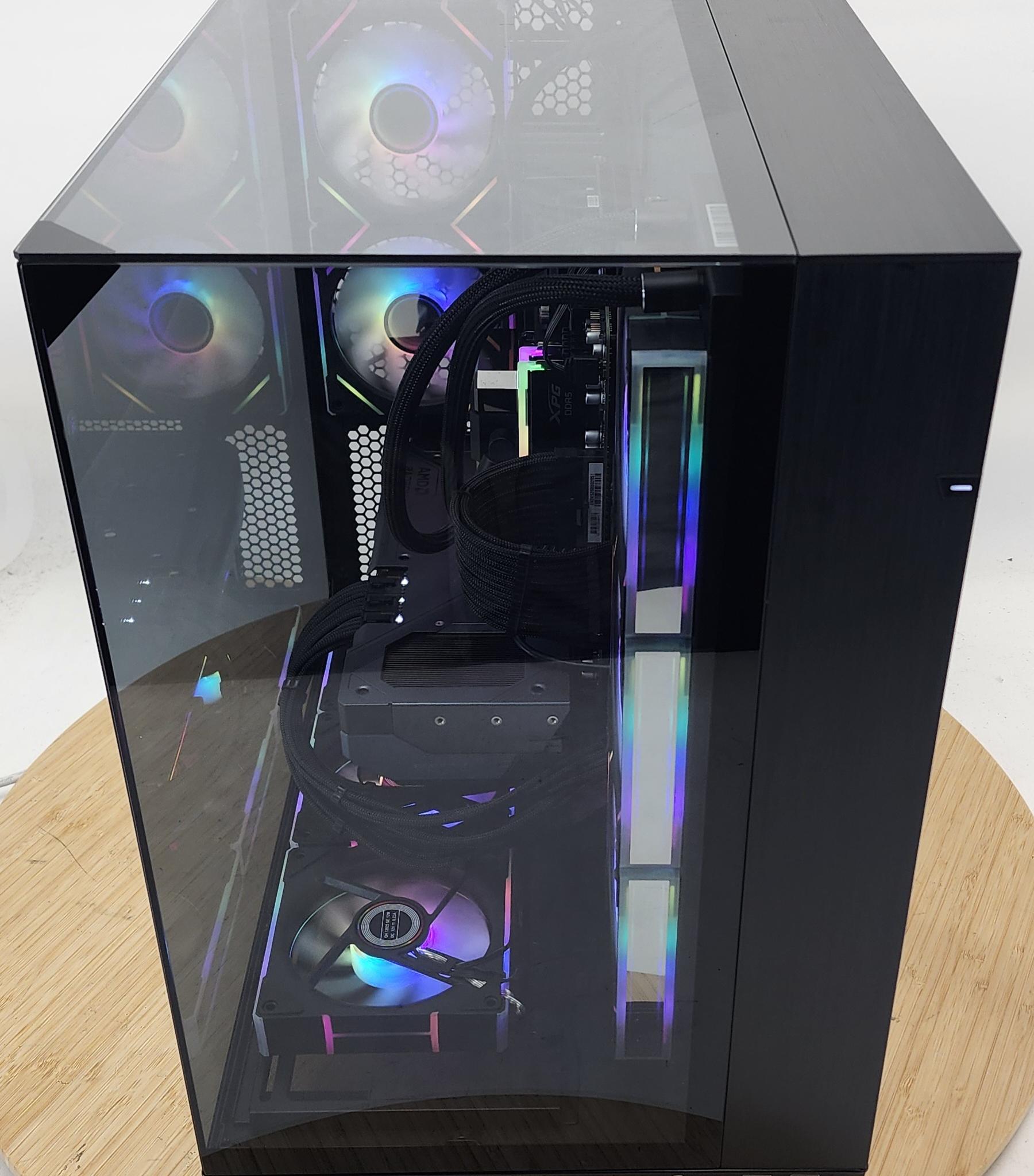 Gaming PC Ryzen 7 9700X 32GB RAM 2TB SSD RX 9070 XT 16GB Windows 11 Computer