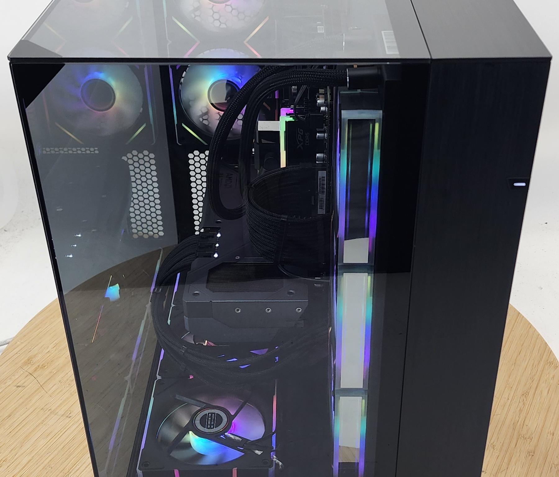 Gaming PC Ryzen 7 9700X 32GB RAM 2TB SSD RX 9070 XT 16GB Windows 11 Computer