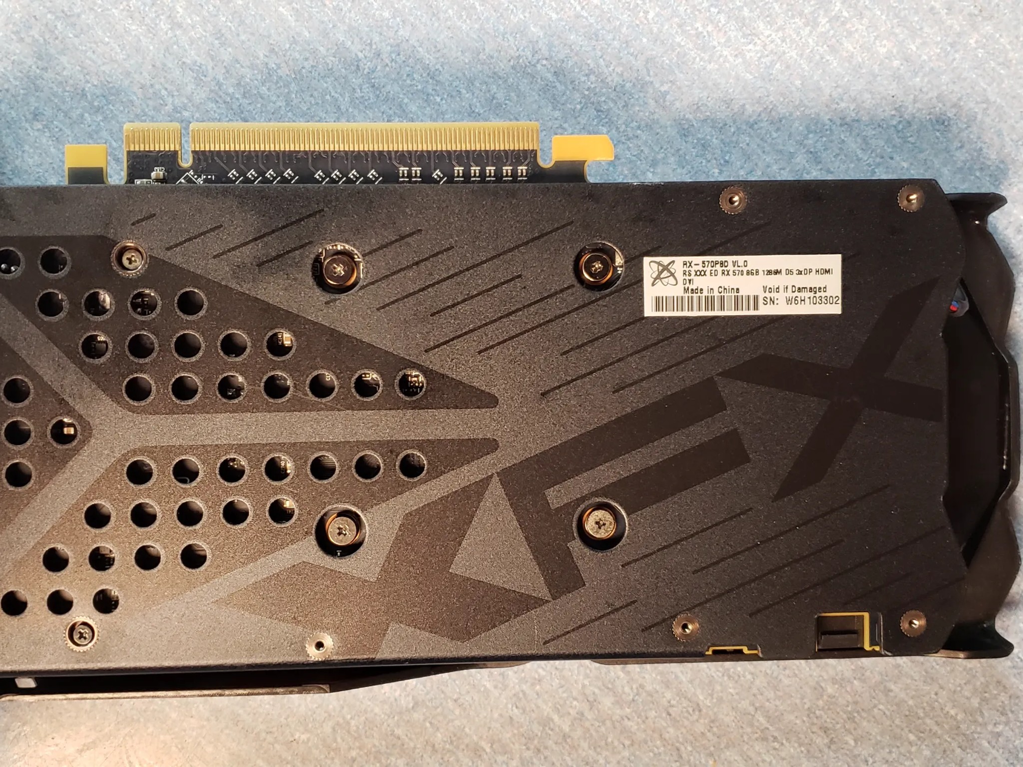 XFX RX 570 8gb model RS XXX Edition