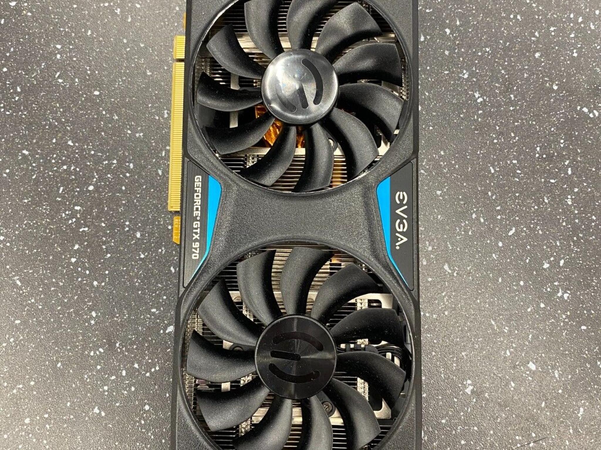 EVGA GeForce GTX 970 SSC 4GB GDDR5 PCIE Graphics Card - DVI, HDMI, DisplayPort