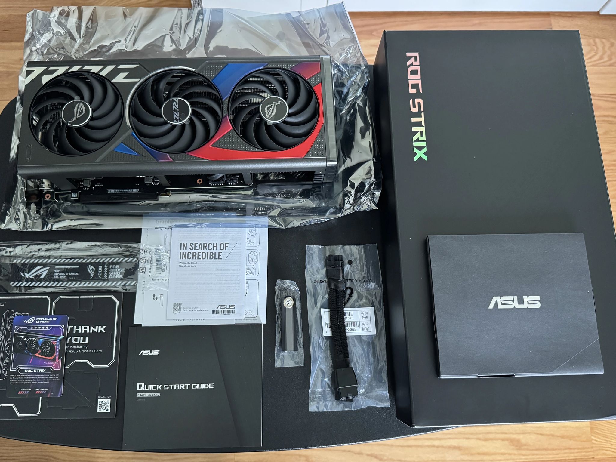 ASUS ROG Strix GeForce RTX 4070 SUPER 12GB GDDR6X OC Edition (ROG-STRIX-RTX4070S-O12G-GAMING)