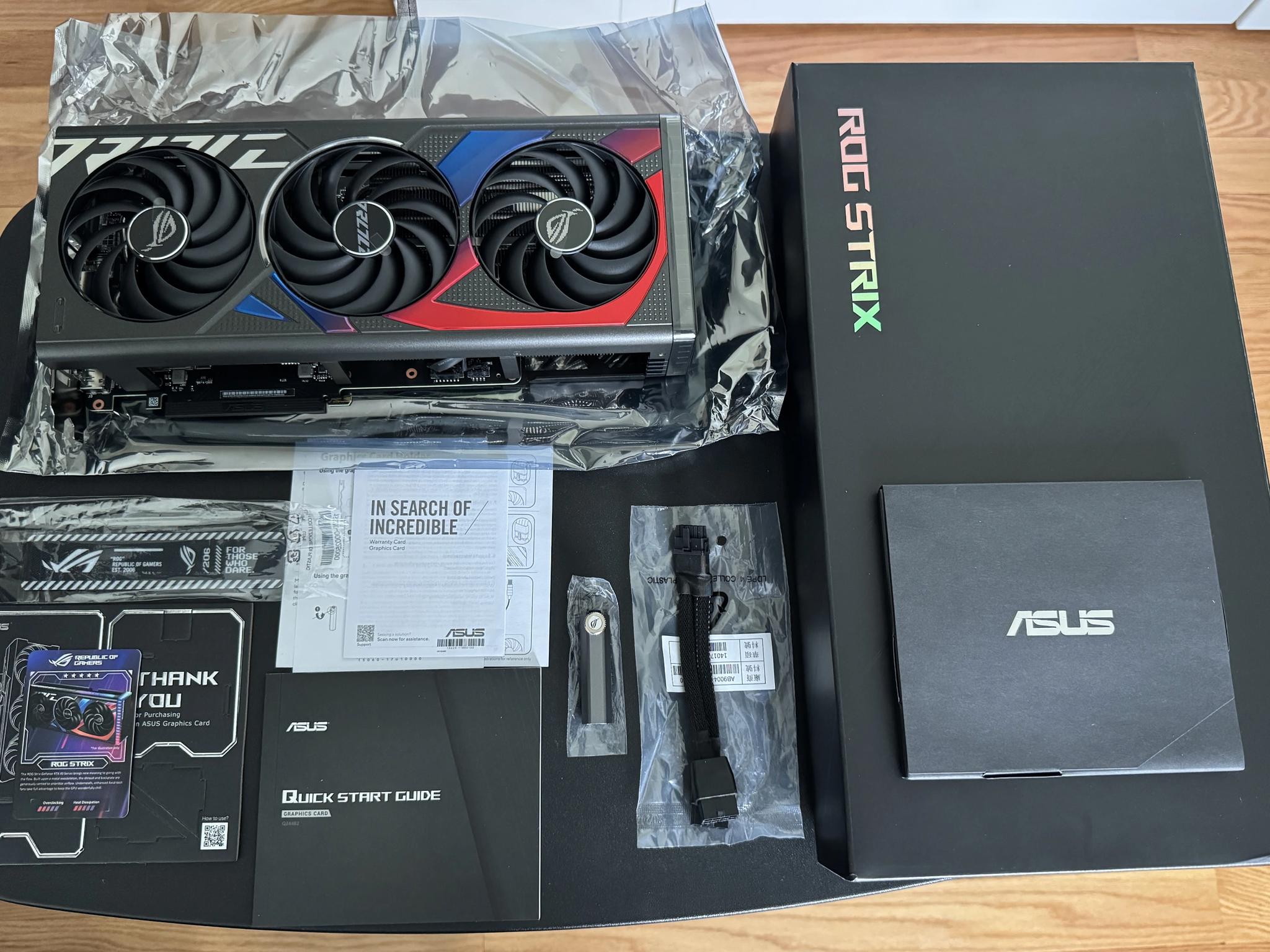 ASUS ROG Strix GeForce RTX 4070 SUPER 12GB GDDR6X OC Edition (ROG-STRIX-RTX4070S-O12G-GAMING)