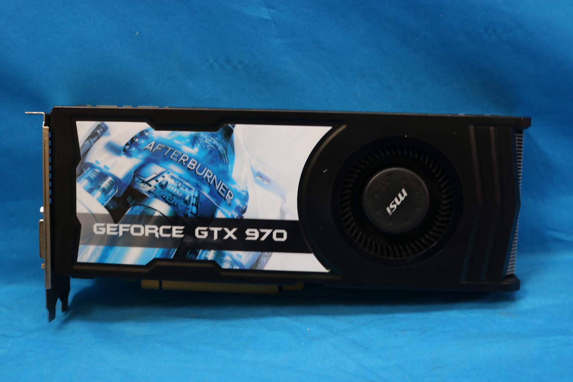 MSI NVIDIA GeForce GTX 970 OC 4GB GDDR5 PCIe 3.0 x16 Desktop GPU MS-V317 VER: 2.0
