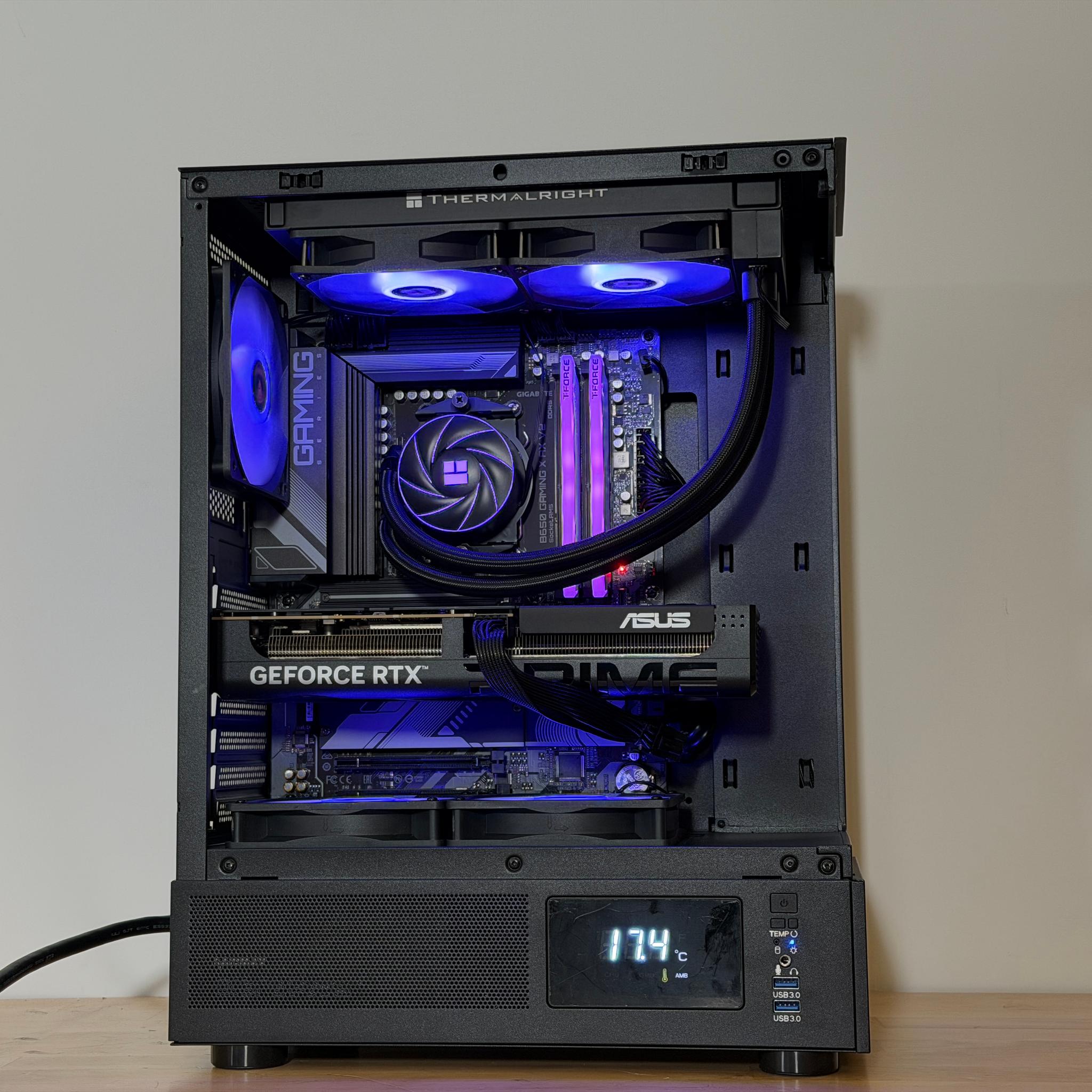 RTX 5060ti 8gb Ryzen 5 7600x Gaming PC