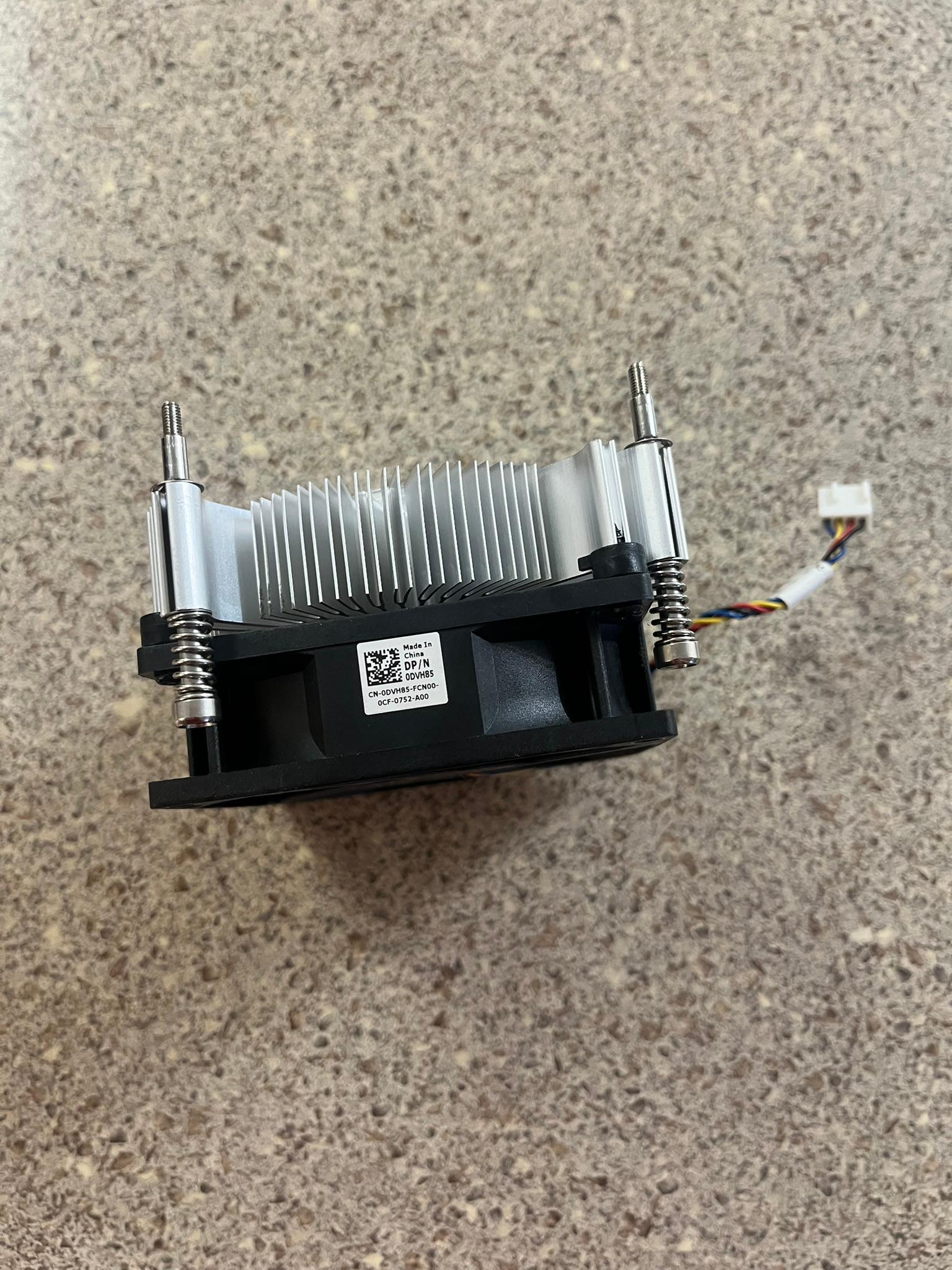 Dell CPU Cooler Heatsink Fan 65W | 03W75V 0DVH85 | OptiPlex 5080 7080 MT, Inspiron 3880, G5 Desktop