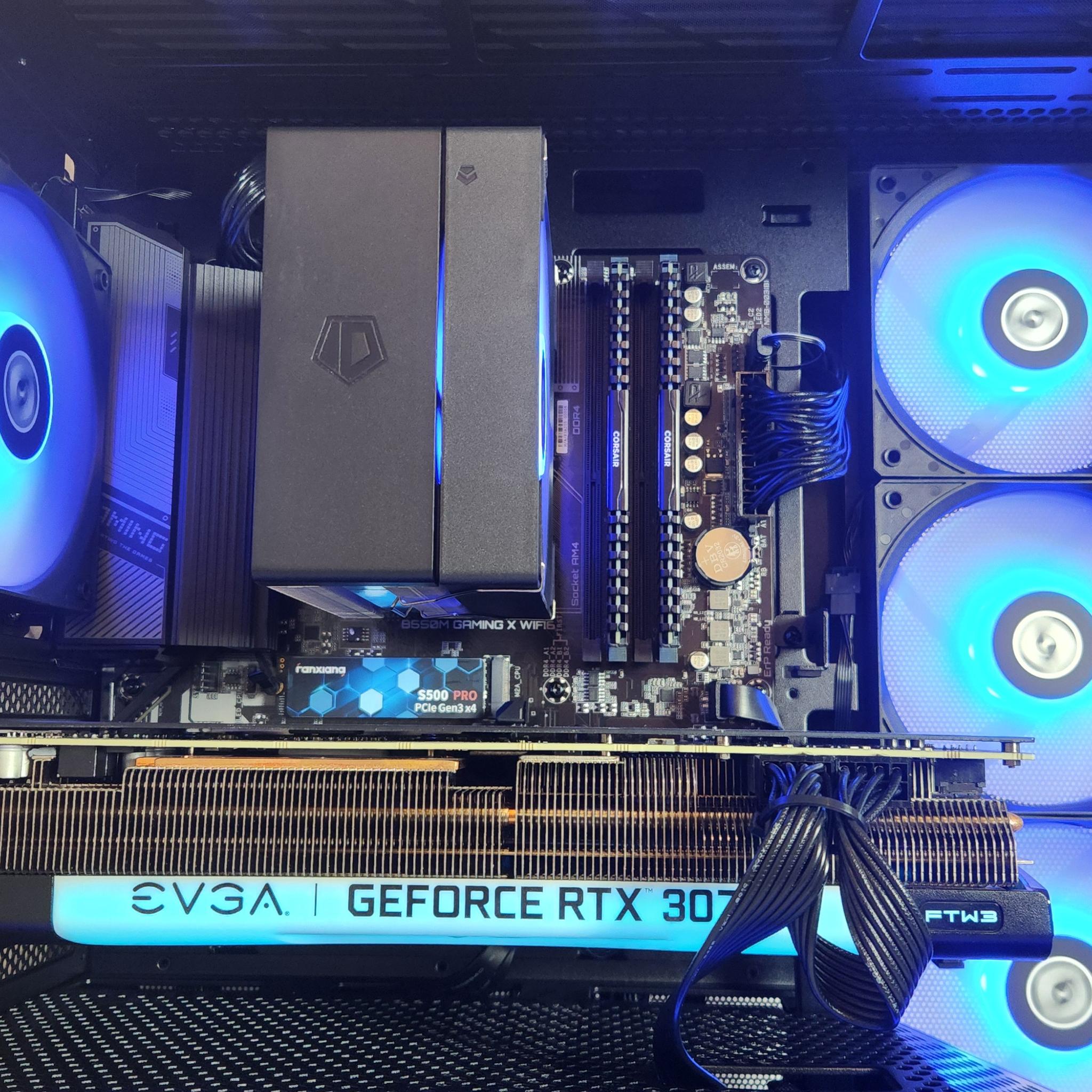 Gaming PC | RTX 3070 Ti | Ryzen 5 5600X | 32GB RAM | 1TB NVME SSD | Windows 11 | WIFI/BT