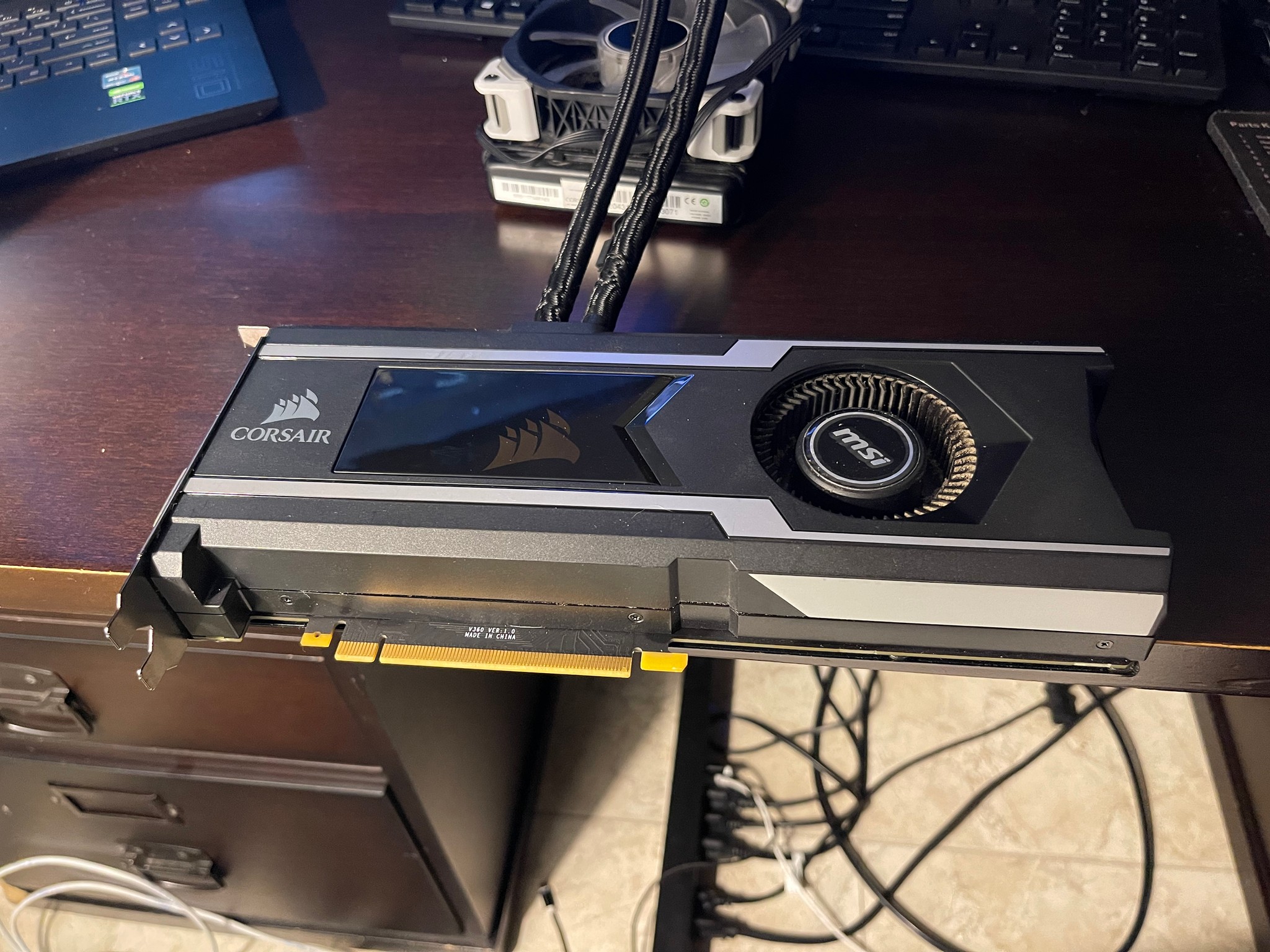 Corsair/MSI Hydro GFX GeForce GTX 1080 Ti X