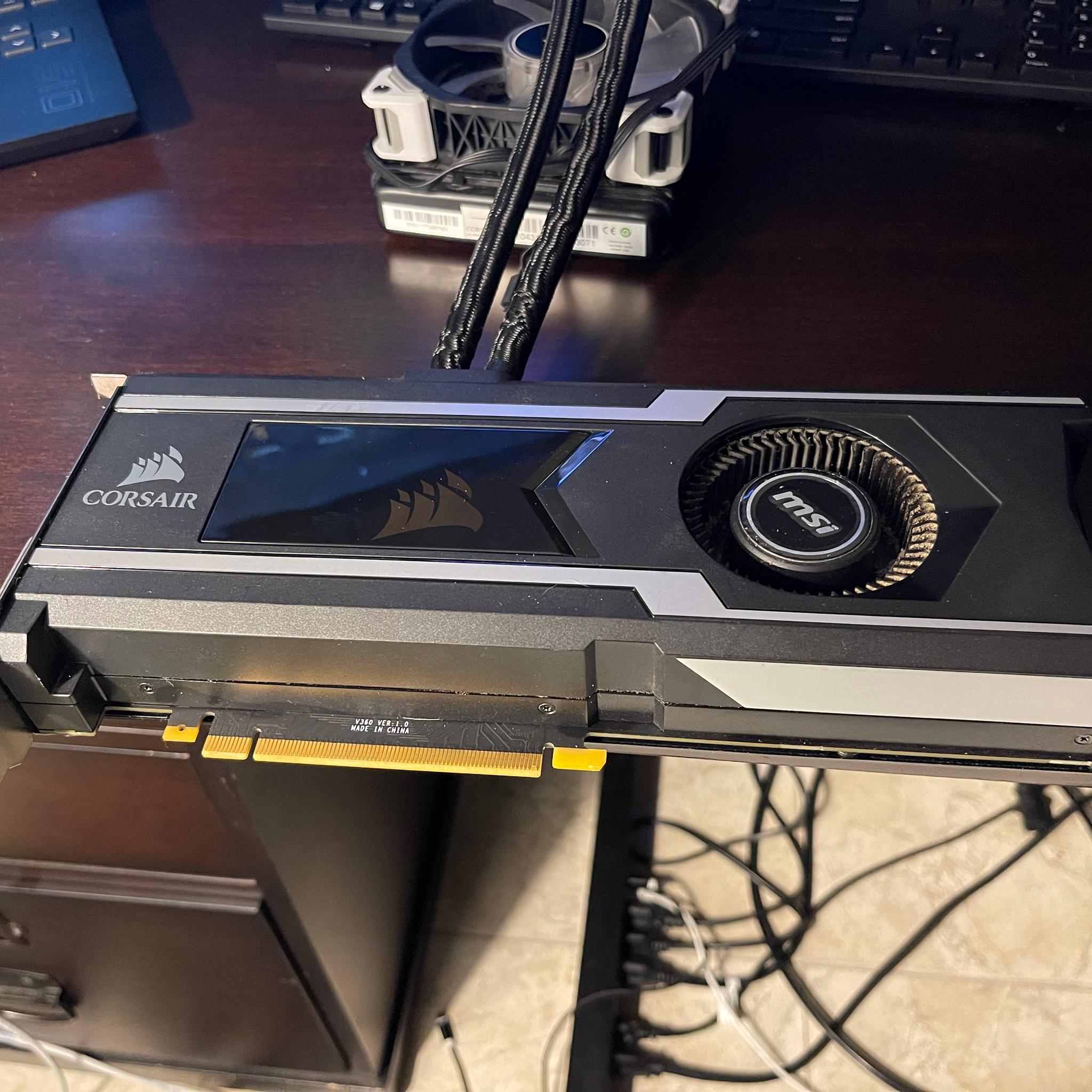 Corsair/MSI Hydro GFX GeForce GTX 1080 Ti X