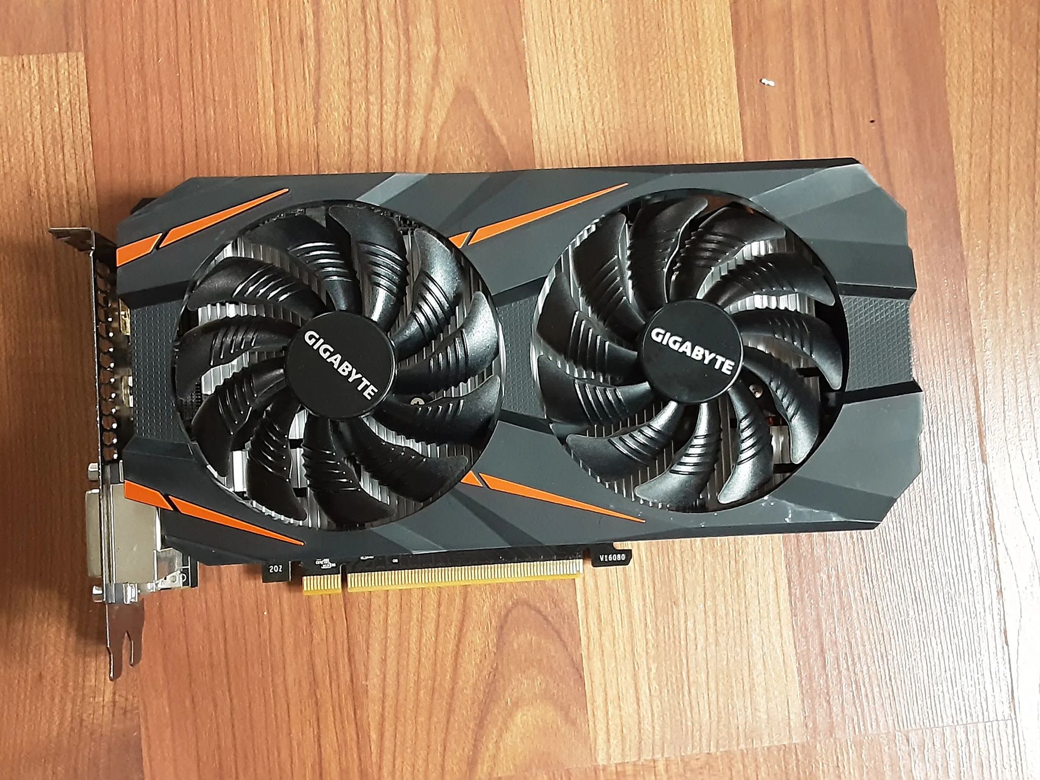 GIGABYTE GeForce GTX 1060 3GB GDDR5 Graphics Card USED, Repasted, Backplate