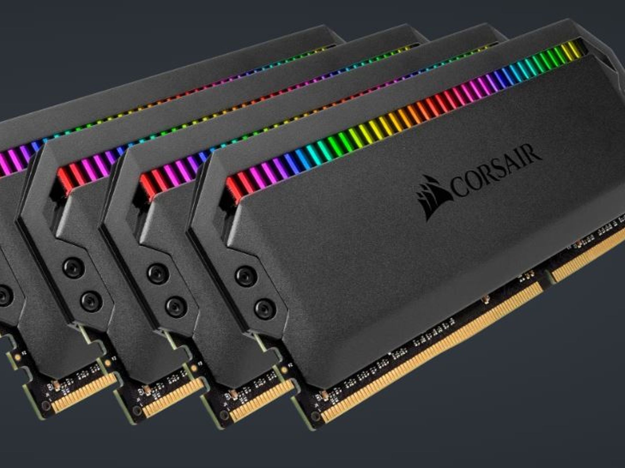 CORSAIR - Dominator Platinum RGB 64GB (4PK 16GB) 3.2GHz PC4-25600 DDR4  BRAND NEW!!!