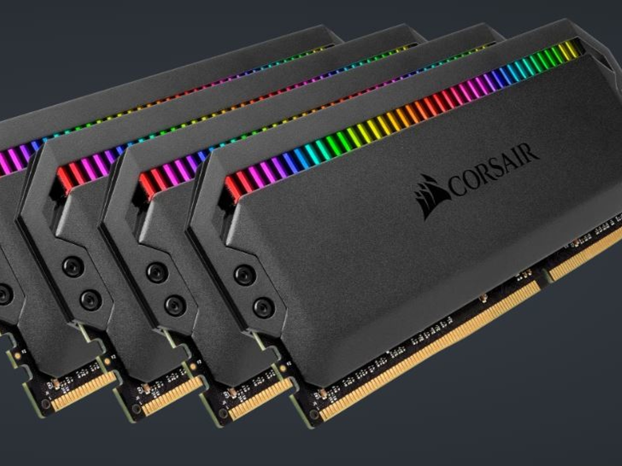 CORSAIR - Dominator Platinum RGB 64GB (4PK 16GB) 3.2GHz PC4-25600 DDR4  BRAND NEW!!!