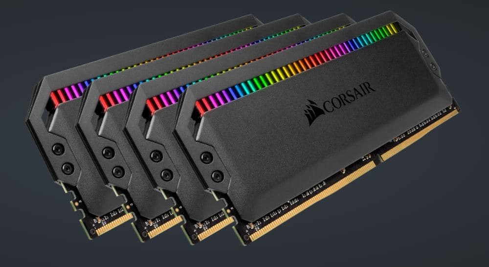 CORSAIR - Dominator Platinum RGB 64GB (4PK 16GB) 3.2GHz PC4-25600 DDR4  BRAND NEW!!!