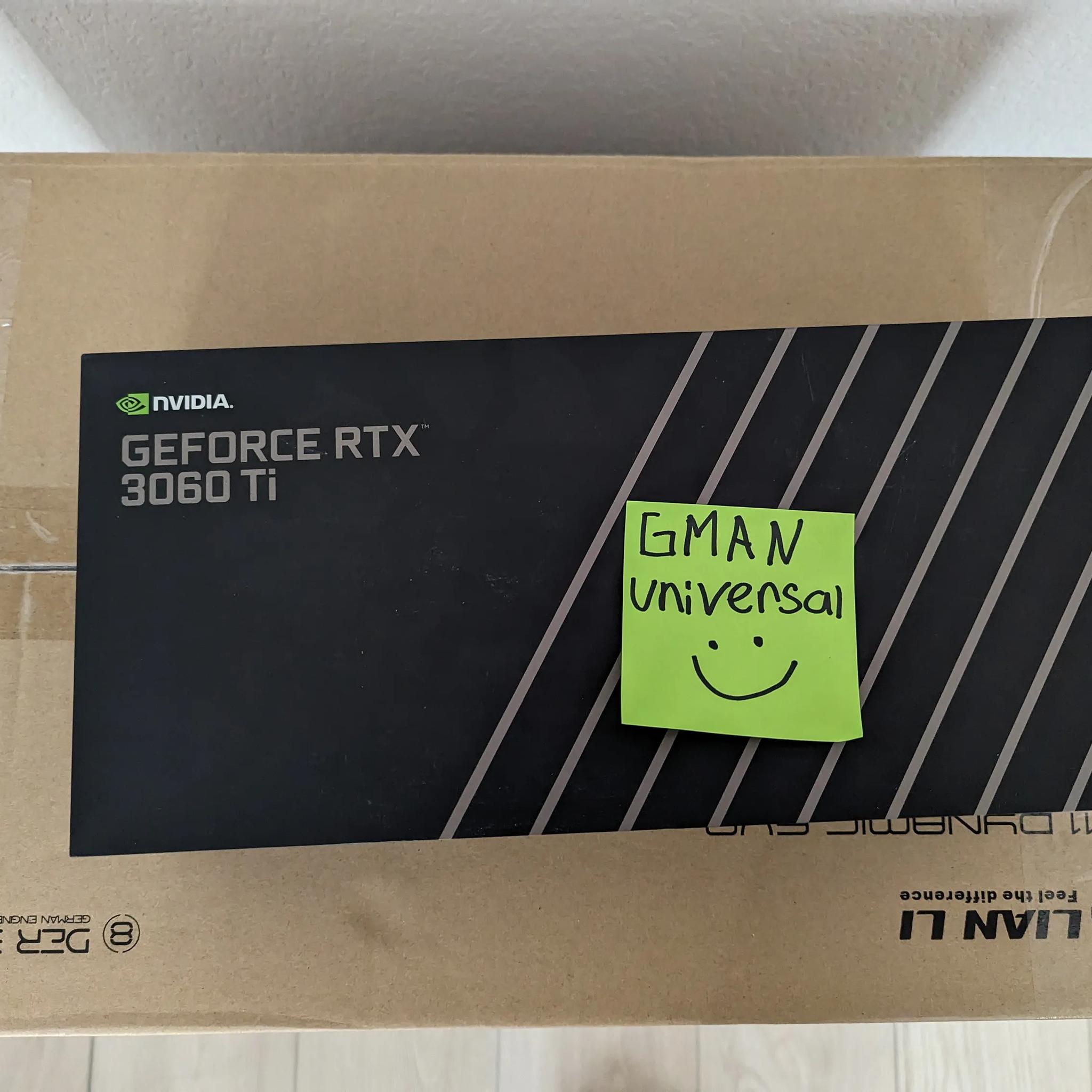 NVIDIA - GeForce RTX 3060 Ti 8GB GDDR6 PCI Express 4.0 Graphics Card - Titanium/Black